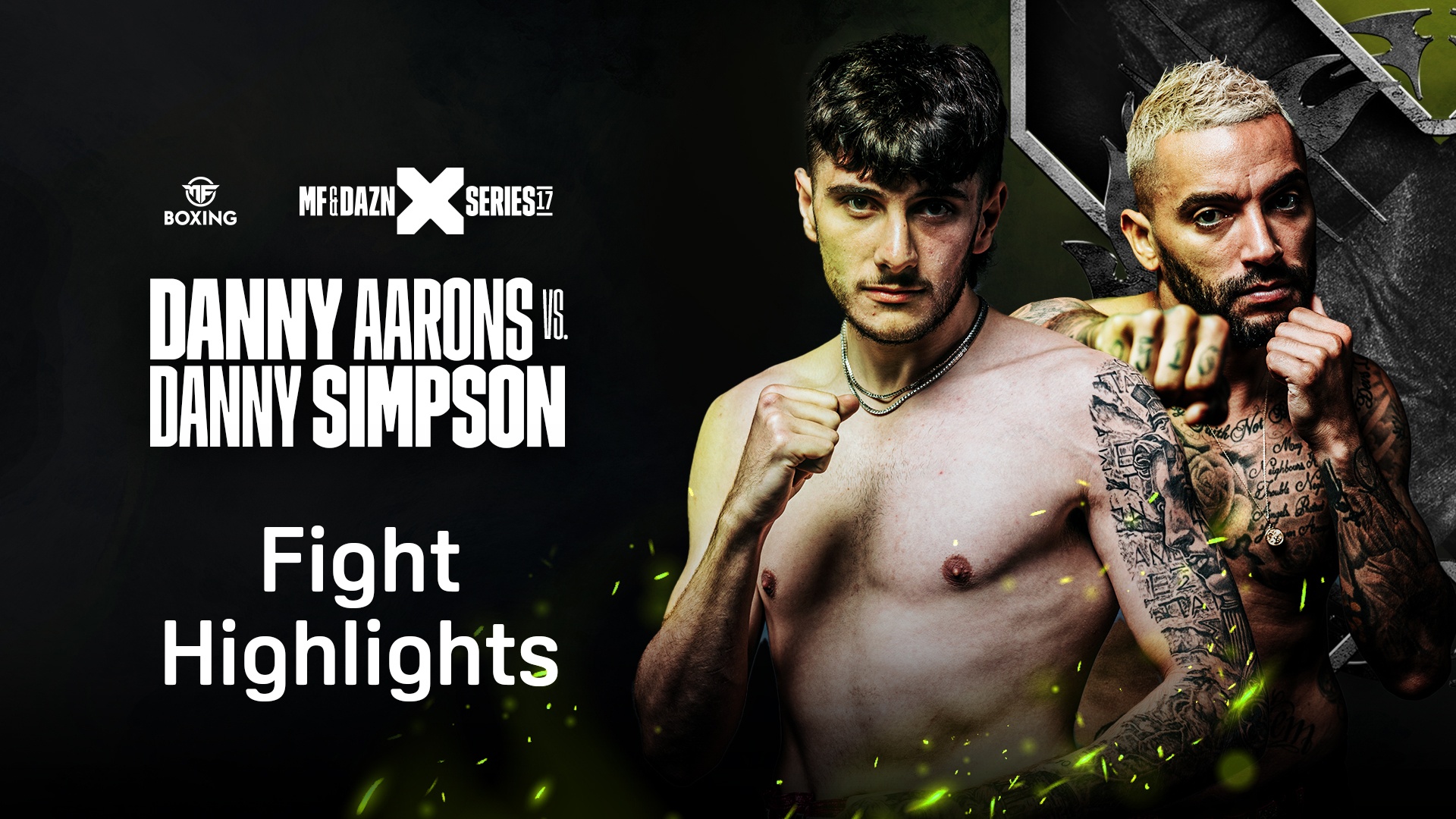 Watch Danny Aarons vs. Danny Simpson Fight Highlights Online DAZN LB