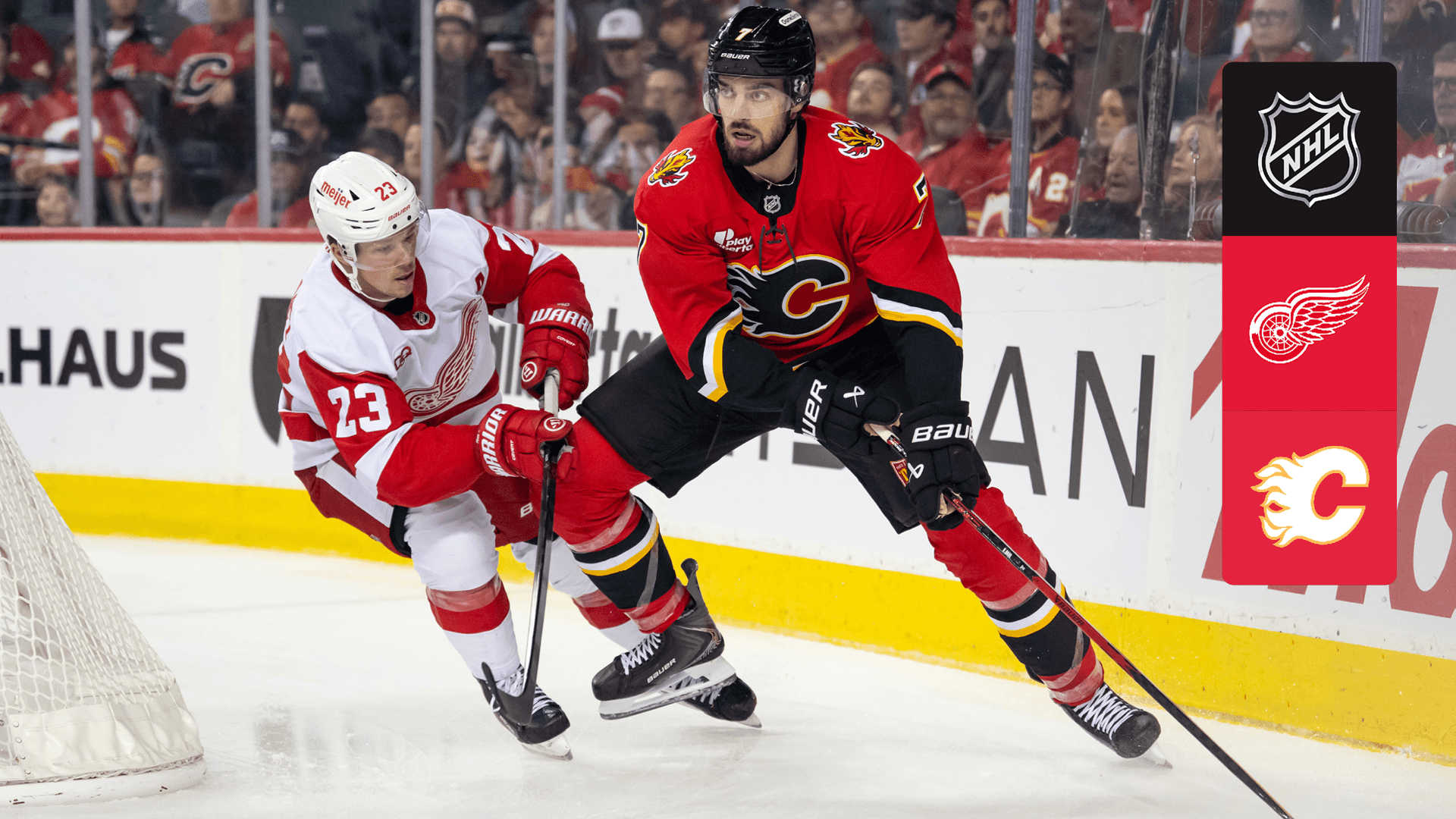 Watch Red Wings @ Flames Live Stream Online | DAZN RS