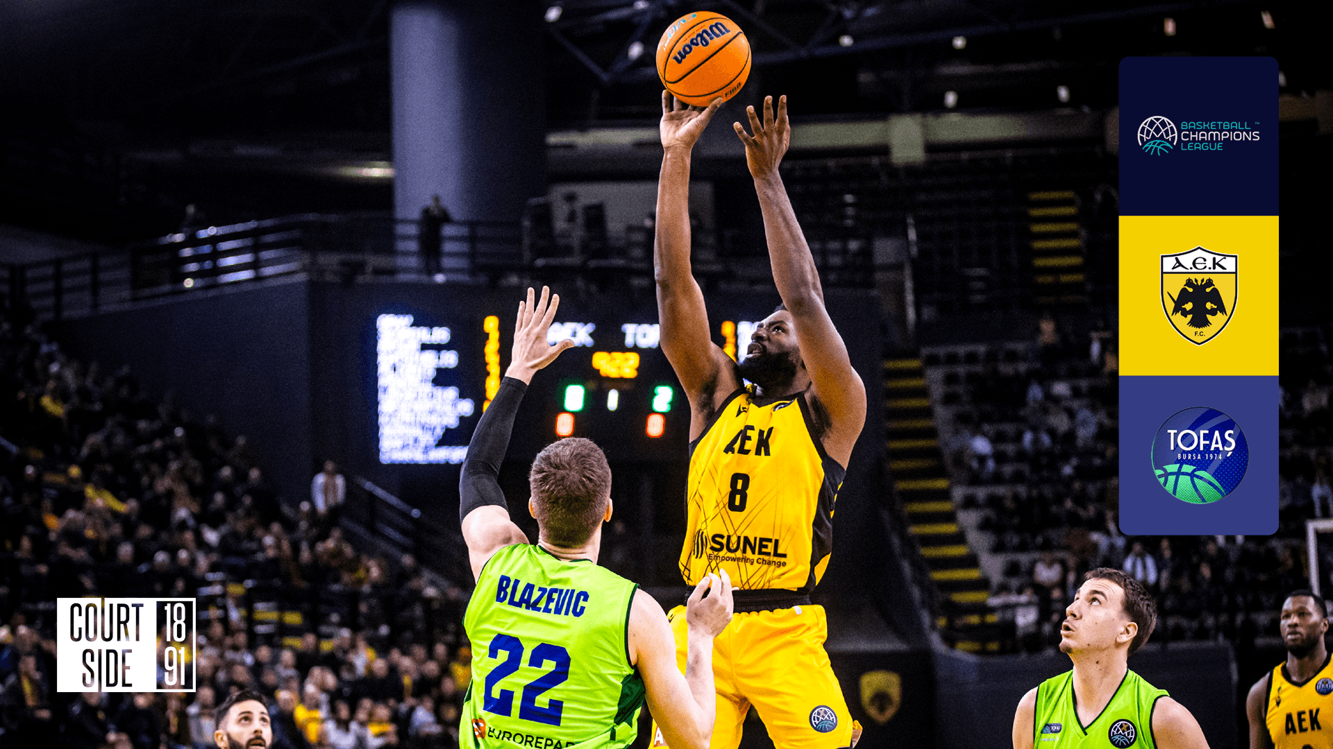 Watch AEK vs. Tofaş Live Stream Online | DAZN AE