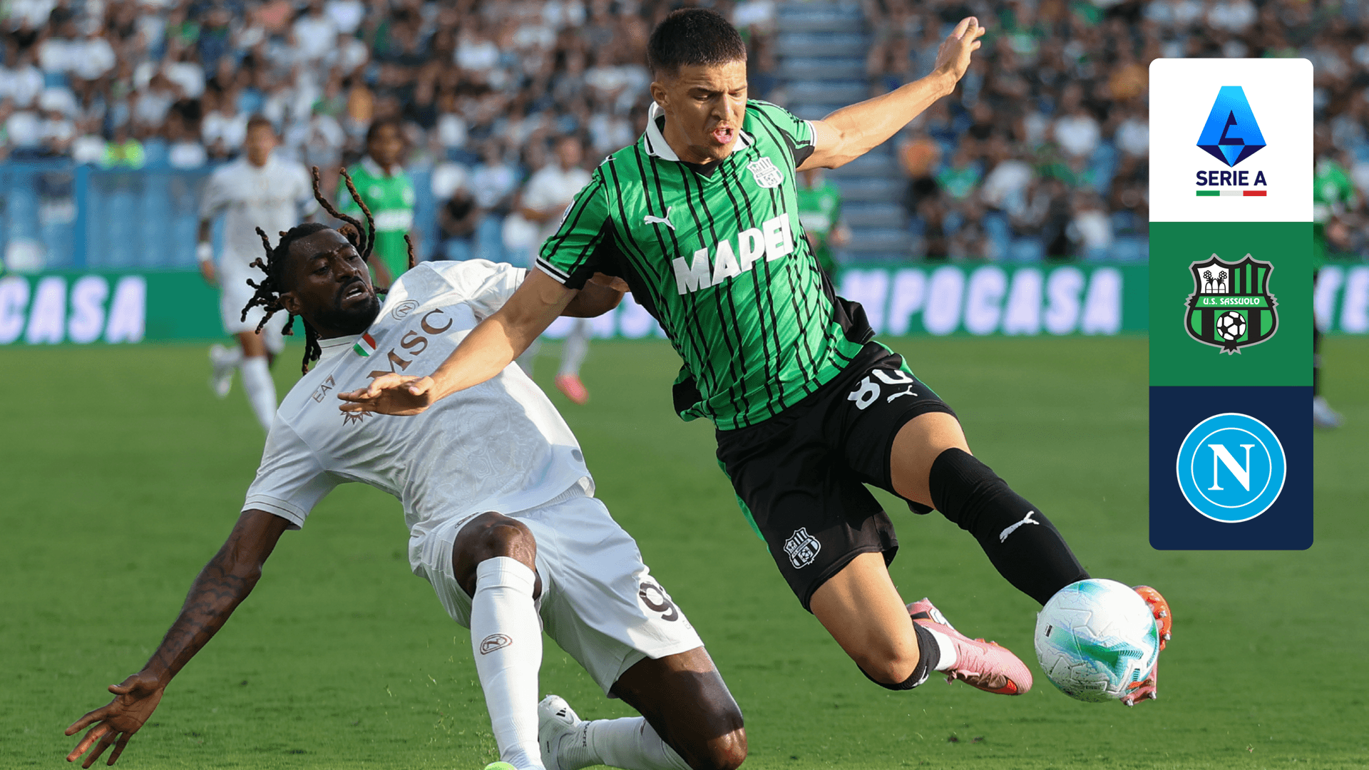 Vê os resumos da Sassuolo x Napoli online | DAZN PT