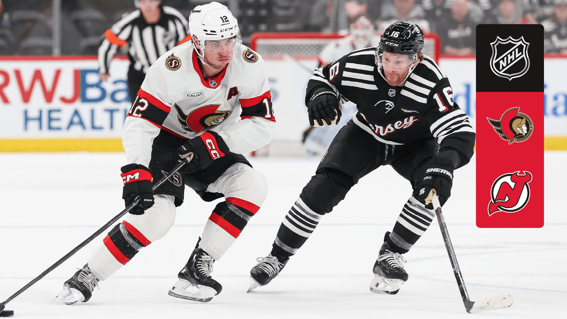 Watch Senators @ Devils Live Stream Online | DAZN CH