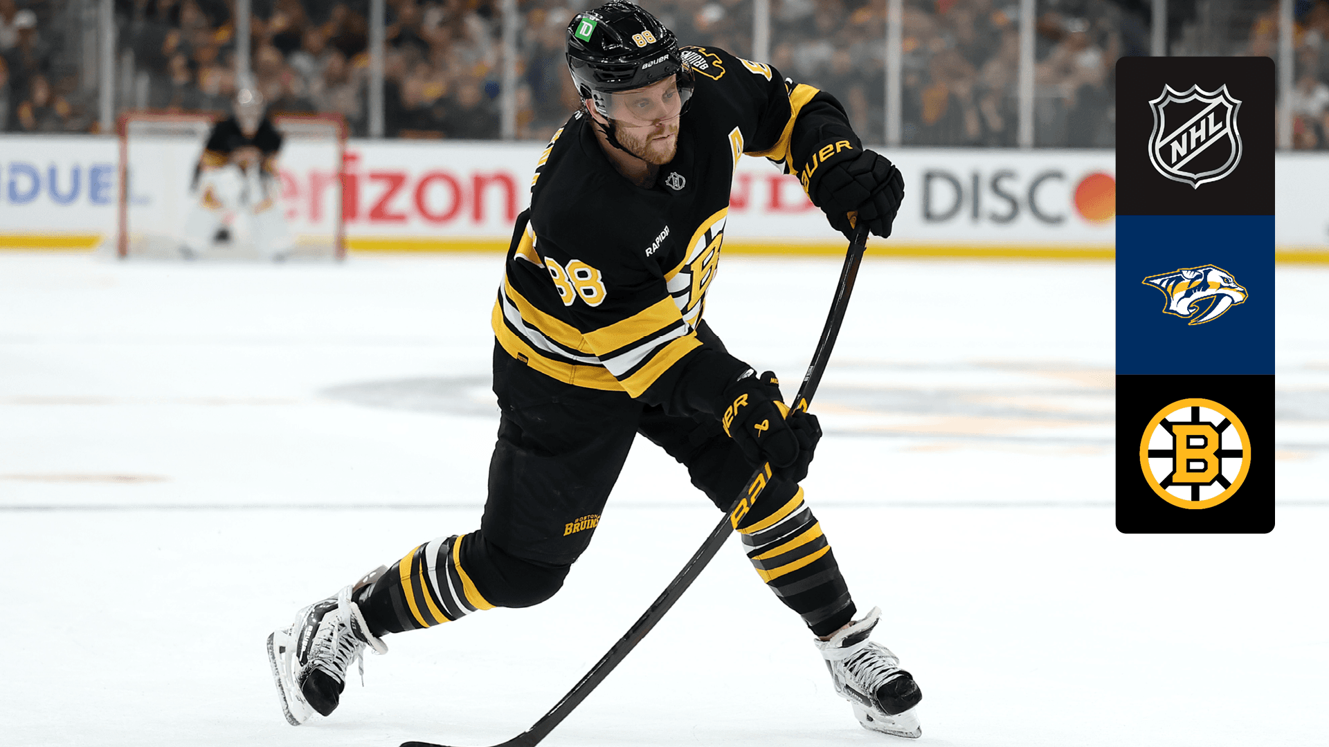Watch Predators @ Bruins Live Stream Online | DAZN GL