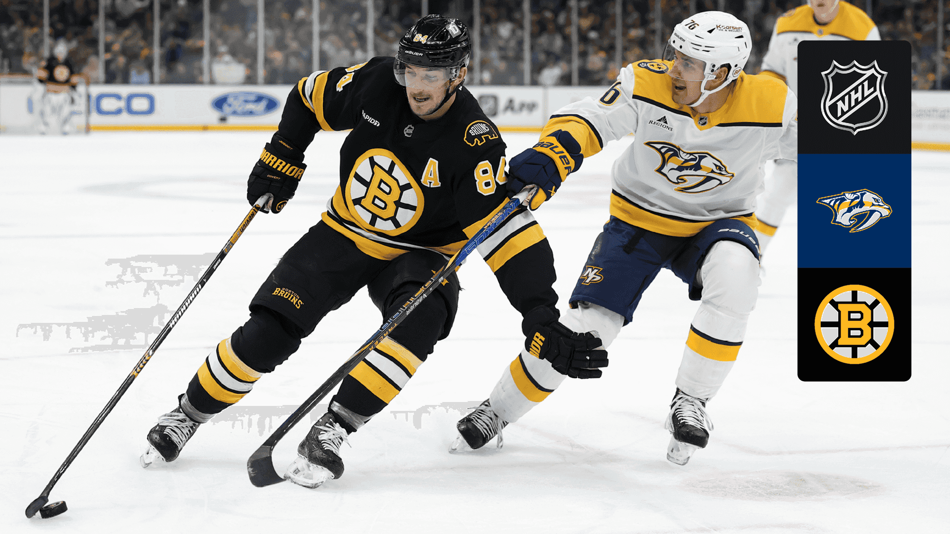 Watch Predators @ Bruins Live Stream Online | DAZN BI