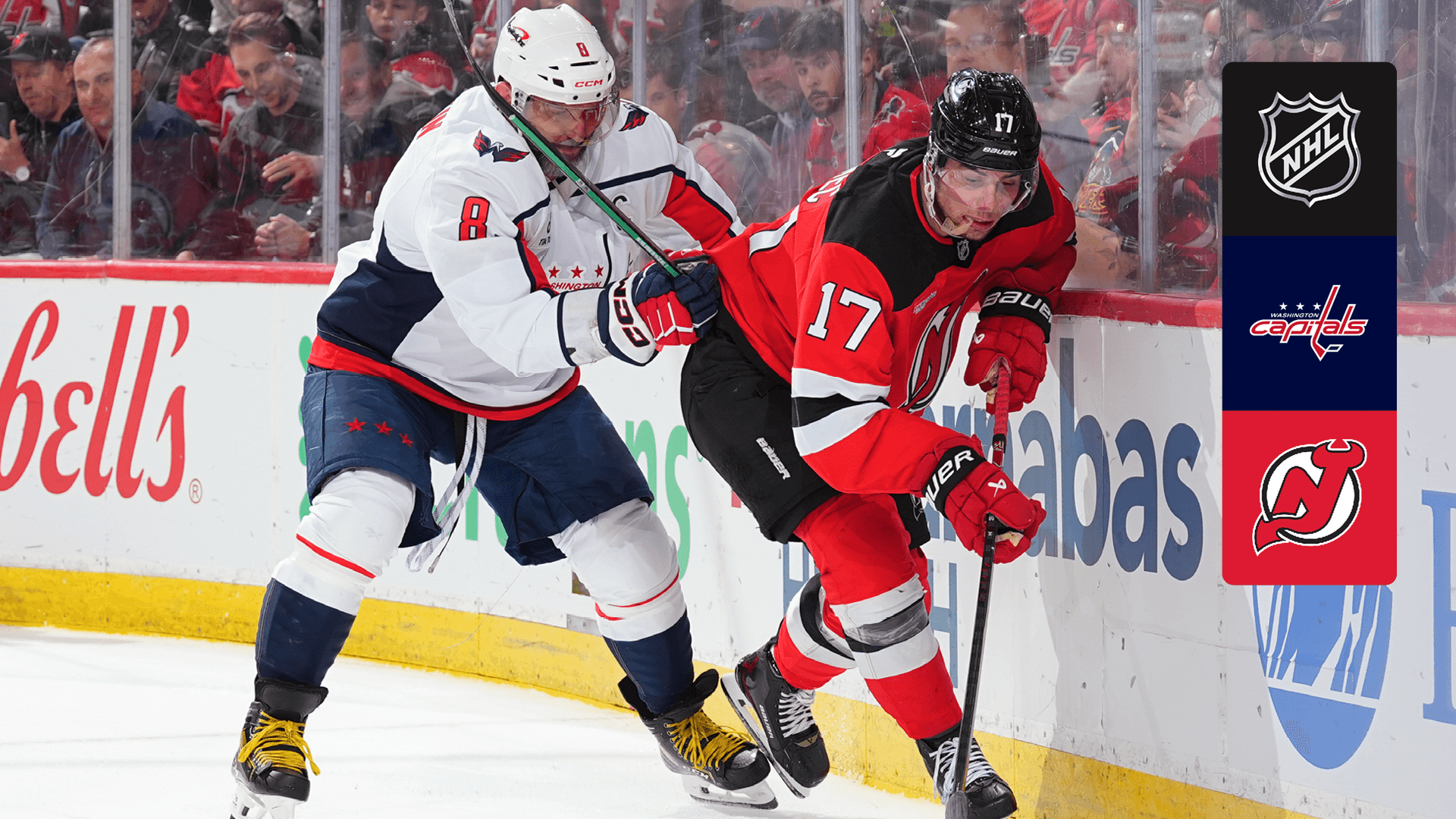 Watch Capitals @ Devils Live Stream Online | DAZN DE