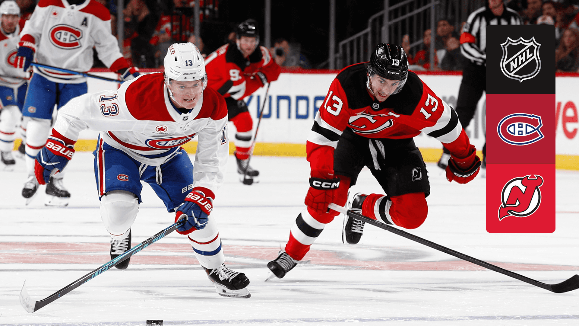 Watch Canadiens @ Devils Live Stream Online | DAZN KW