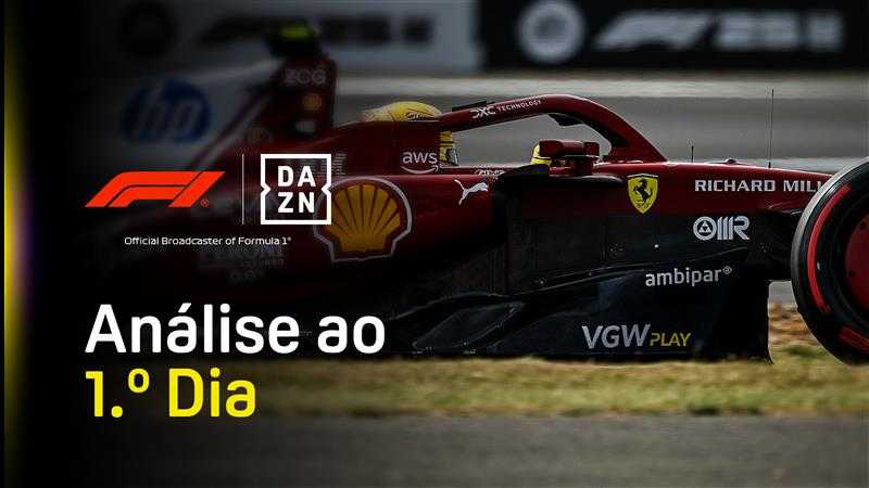 Ver: Ep. 53: Análise ao 1.º dia do GP da Grã-Bretanha em Direto | DAZN PT