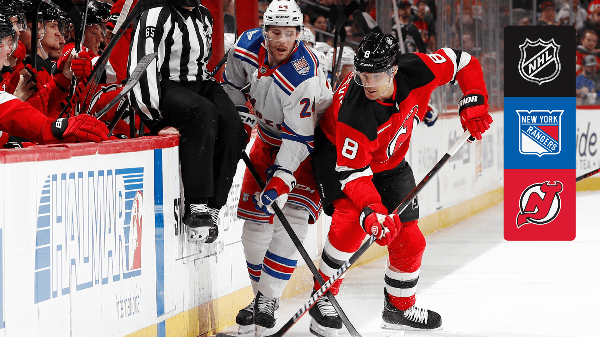 Watch Rangers @ Devils Live Stream Online | DAZN DE