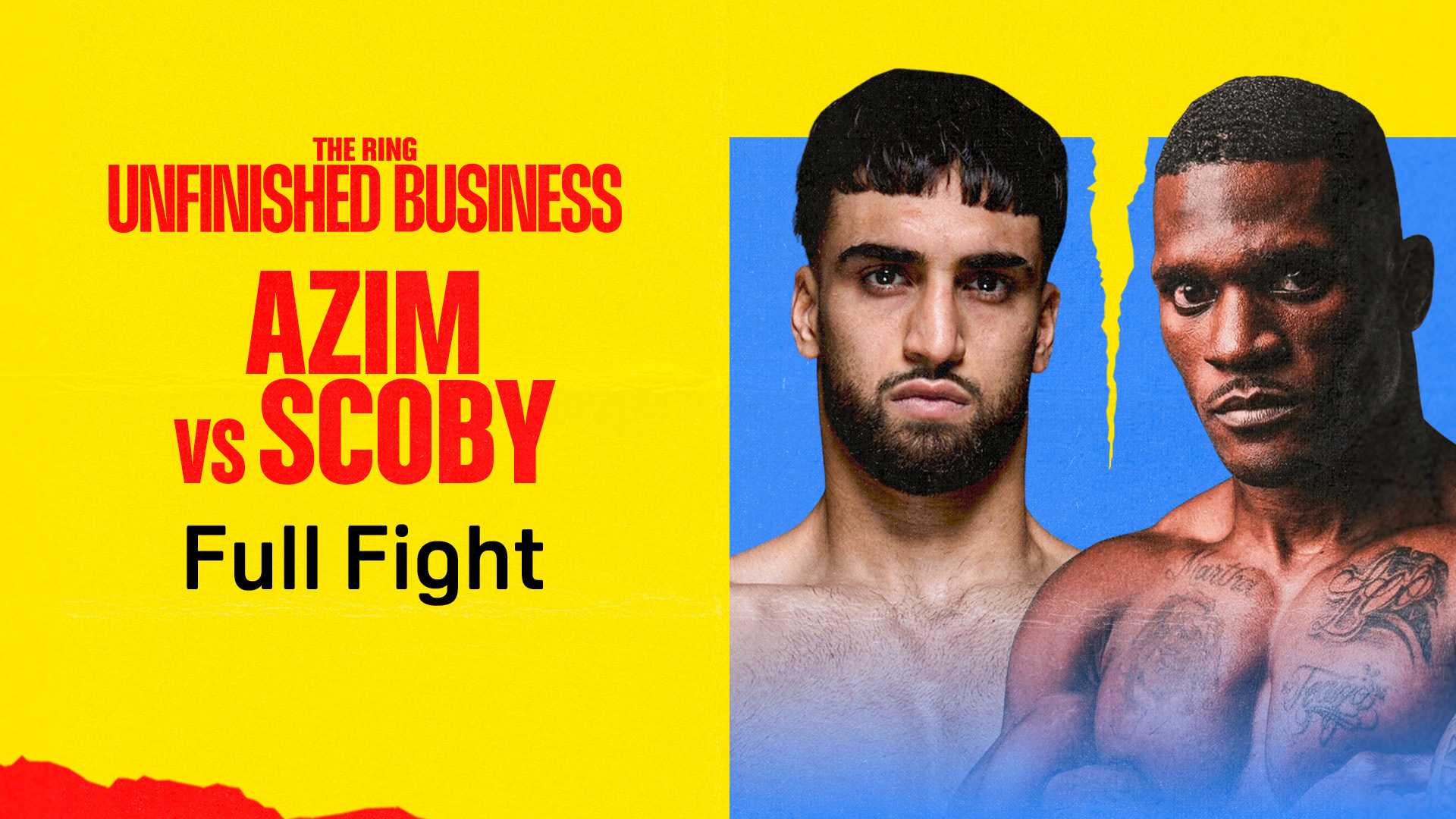 Ver Azim vs. Scoby: Pelea completa Online | DAZN US