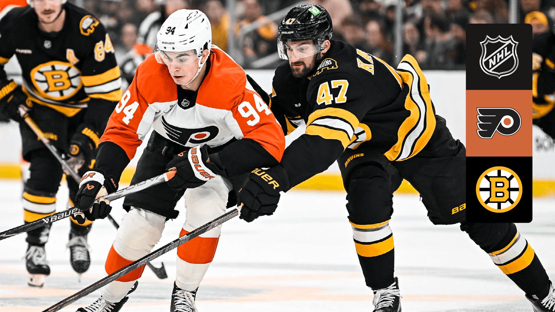 Watch Flyers @ Bruins Live Stream Online | DAZN ZA