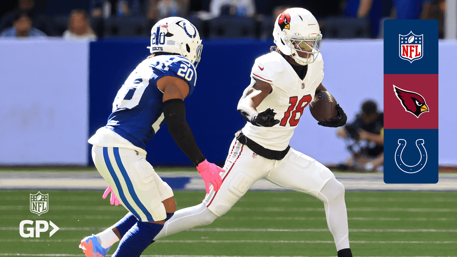 Regarder Cardinals @ Colts en Direct Live | DAZN CA