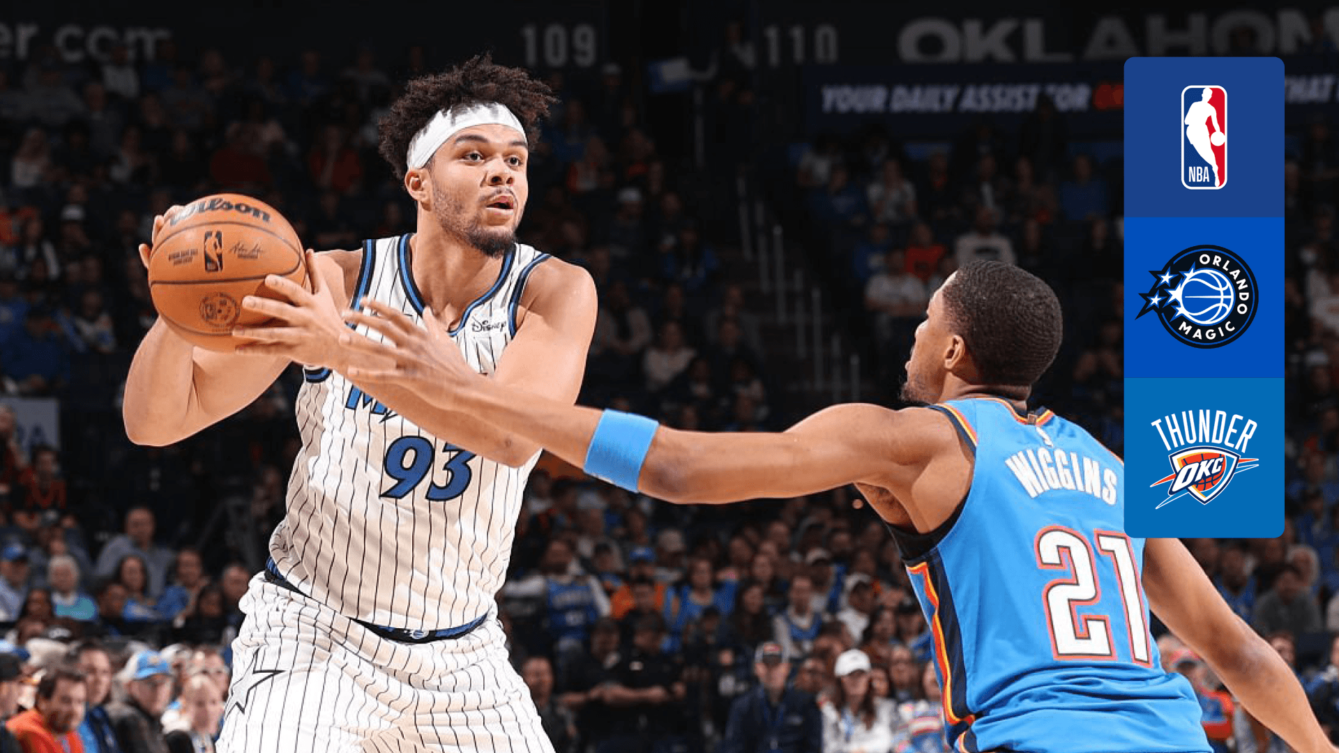 Ver Orlando Magic @ Oklahoma City Thunder Online en Directo | DAZN ES