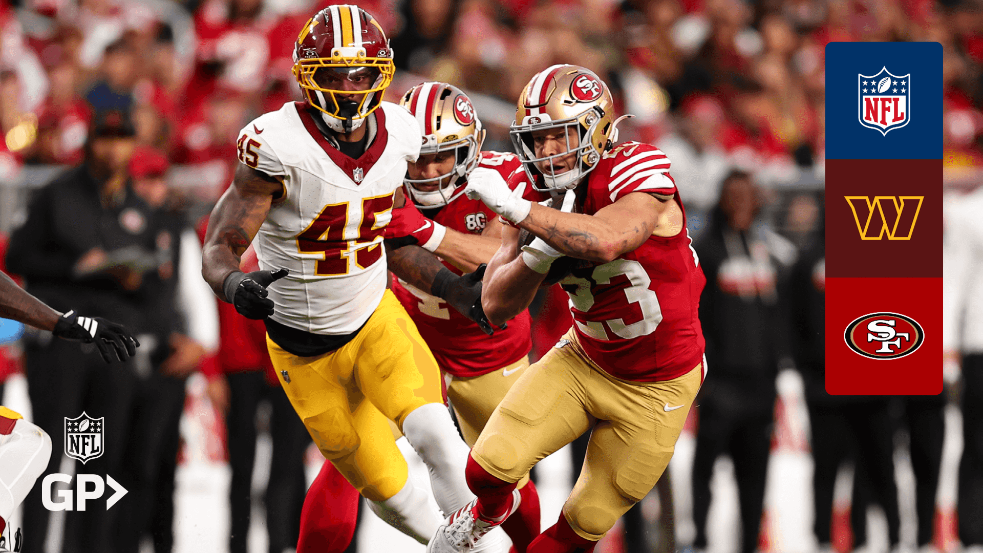 Watch Commanders @ 49ers Live Stream Online | DAZN TN