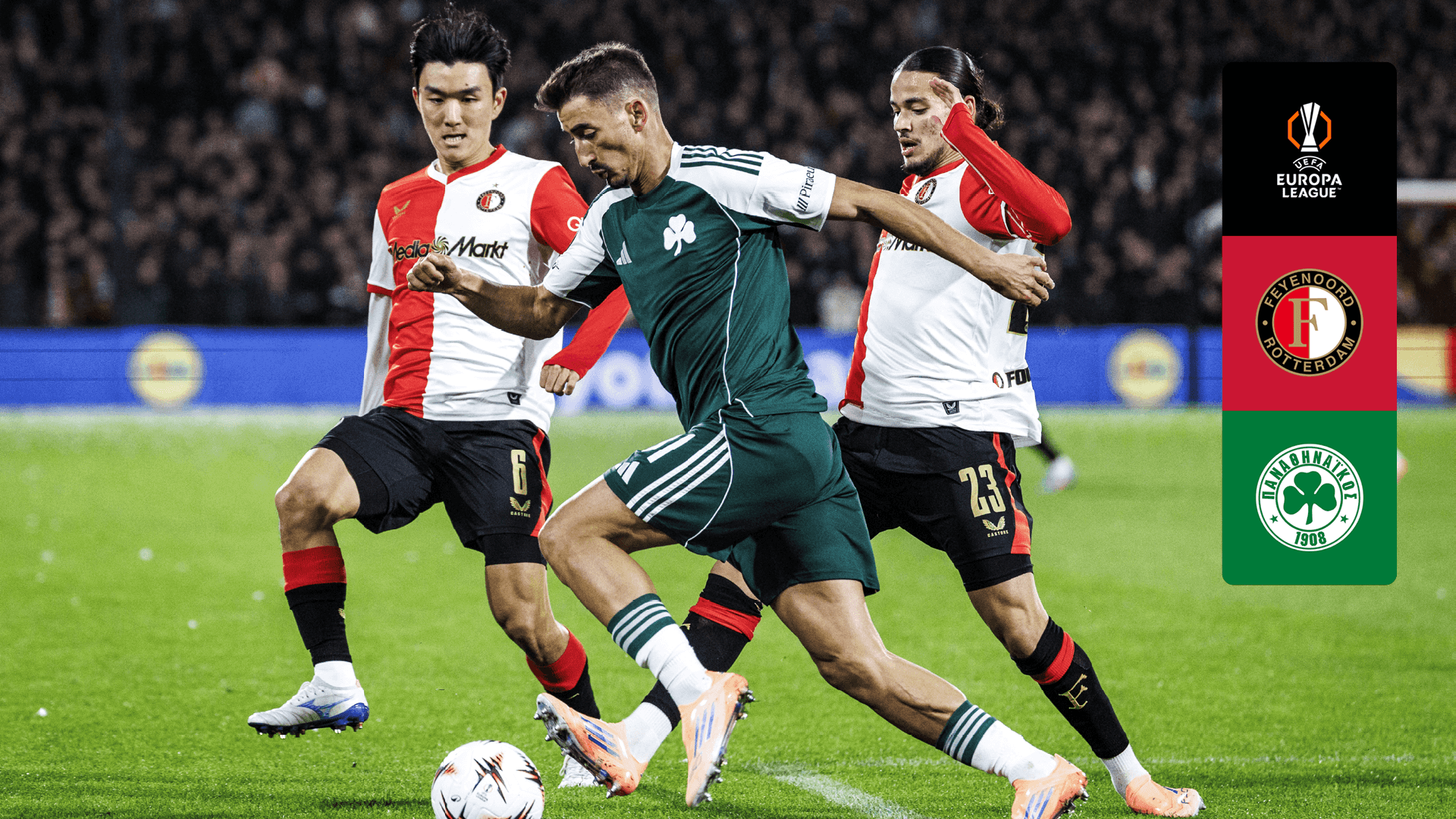 Regarder Feyenoord vs. Panathinaikos en Direct Live | DAZN CA