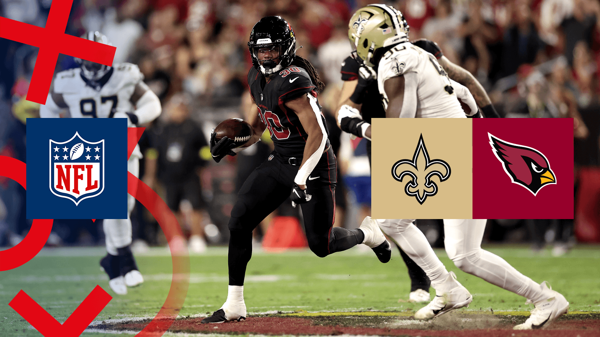Regarder Saints @ Cardinals en Direct Live | DAZN CA