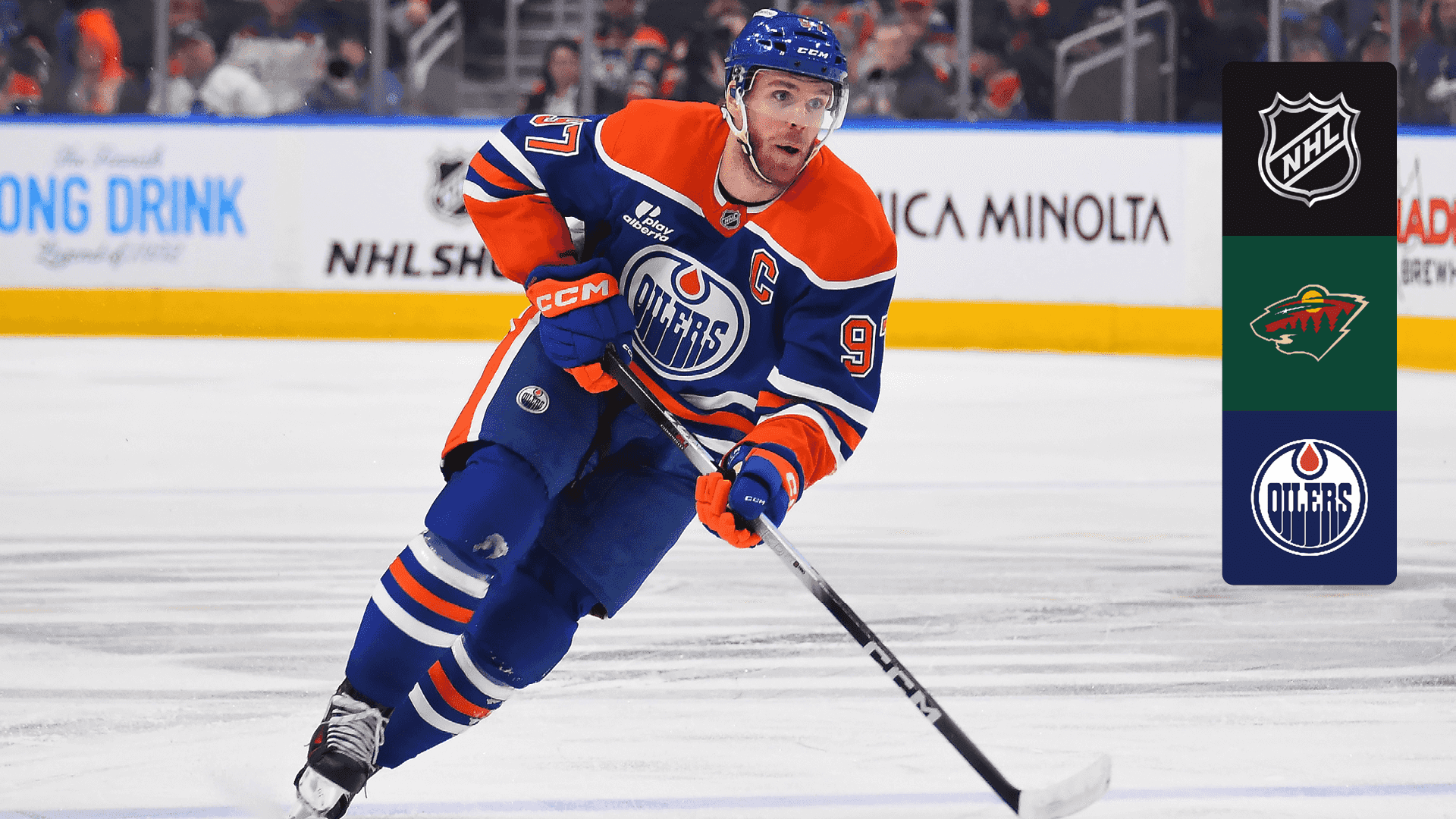 Watch Wild @ Oilers Live Stream Online | DAZN PS