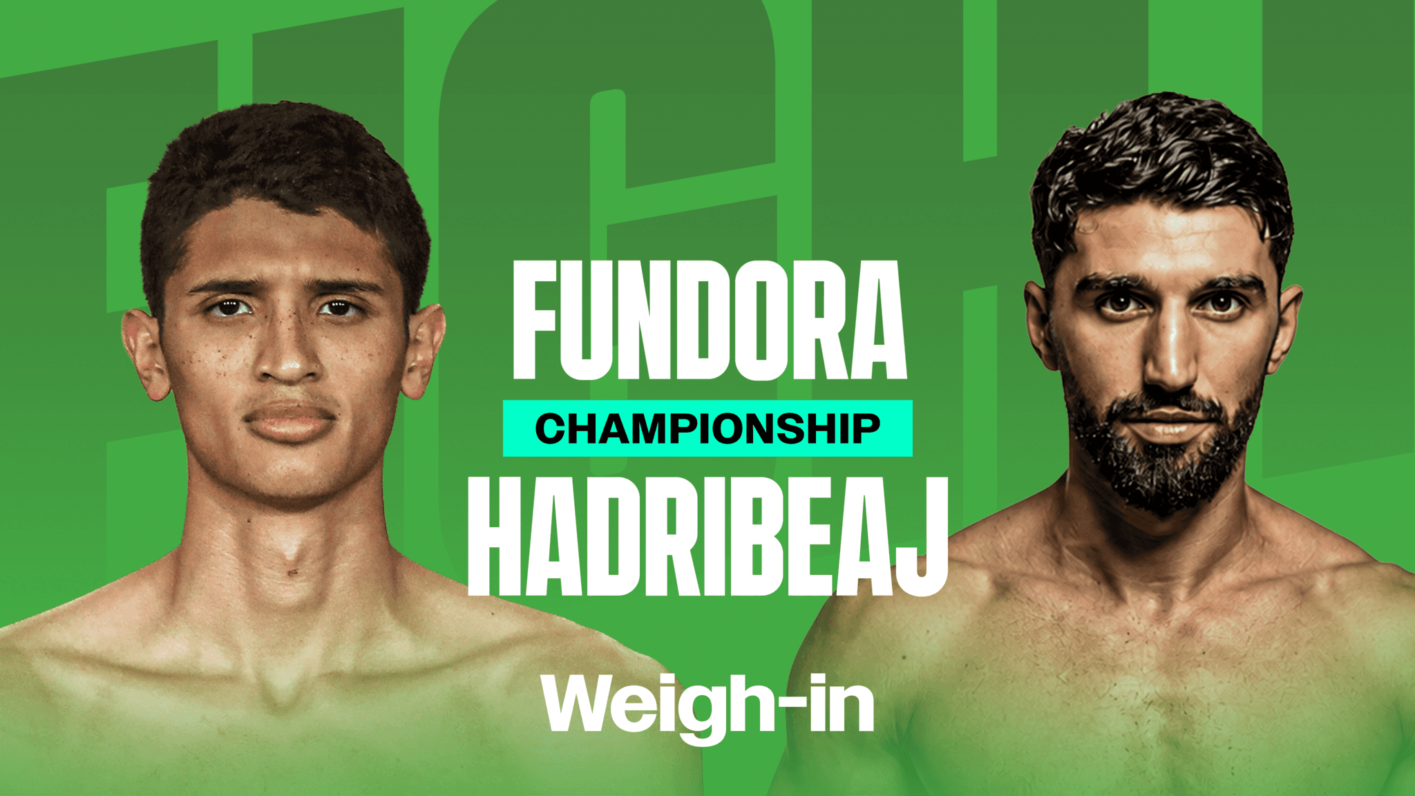 Watch Fundora vs. Hadribeaj: Weigh-In Live Stream Online | DAZN BQ