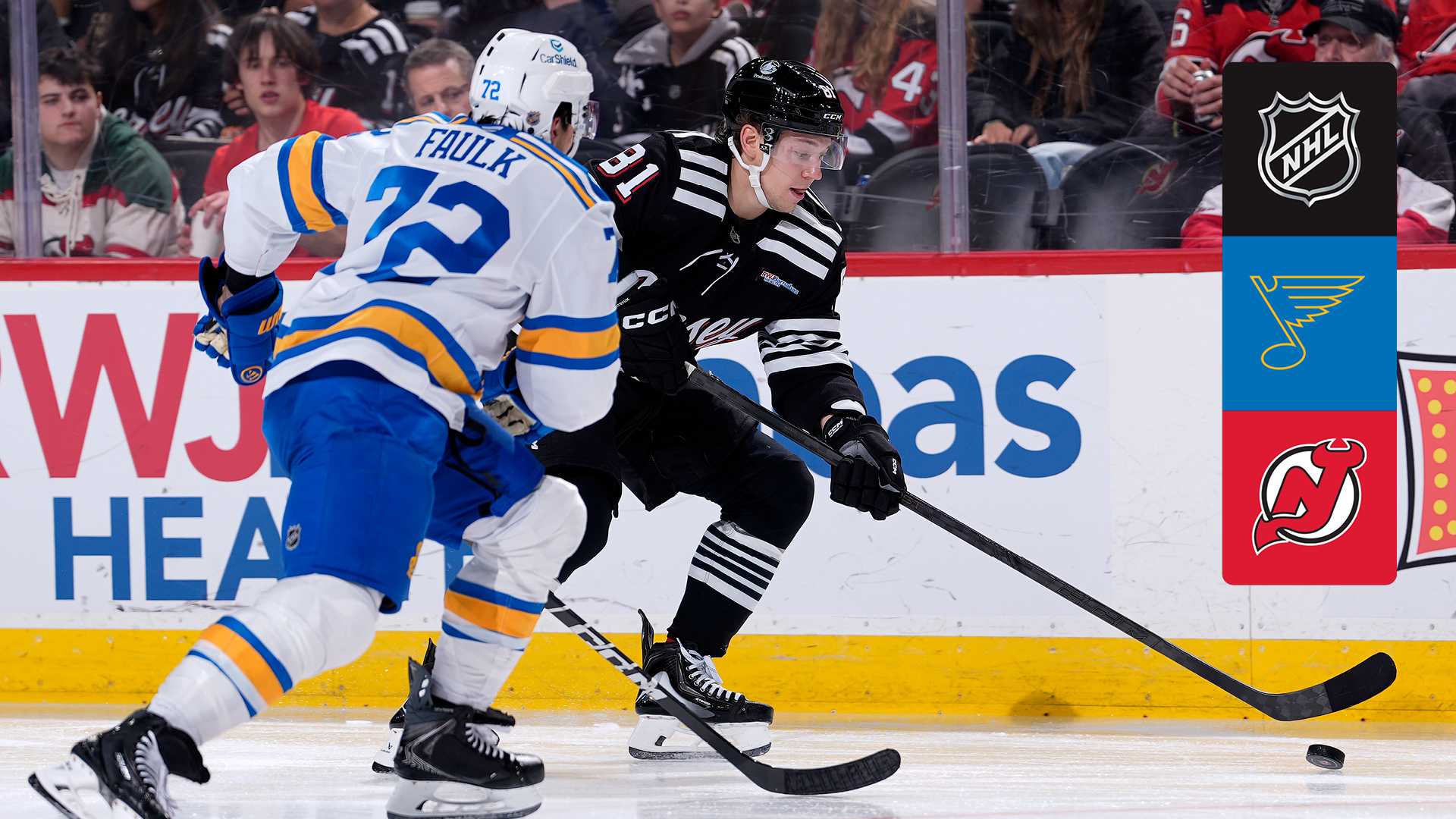 Watch Blues @ Devils Live Stream Online | DAZN LU