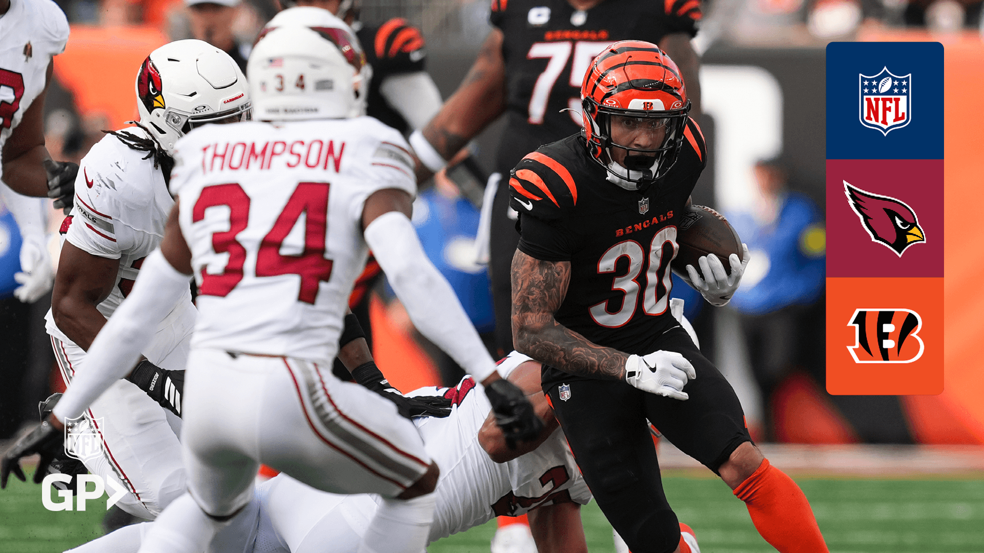 Watch Cardinals @ Bengals Live Stream Online | DAZN NZ