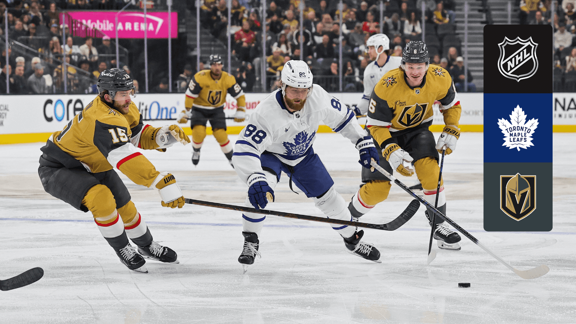 Watch Maple Leafs @ Golden Knights Live Stream Online | DAZN GB
