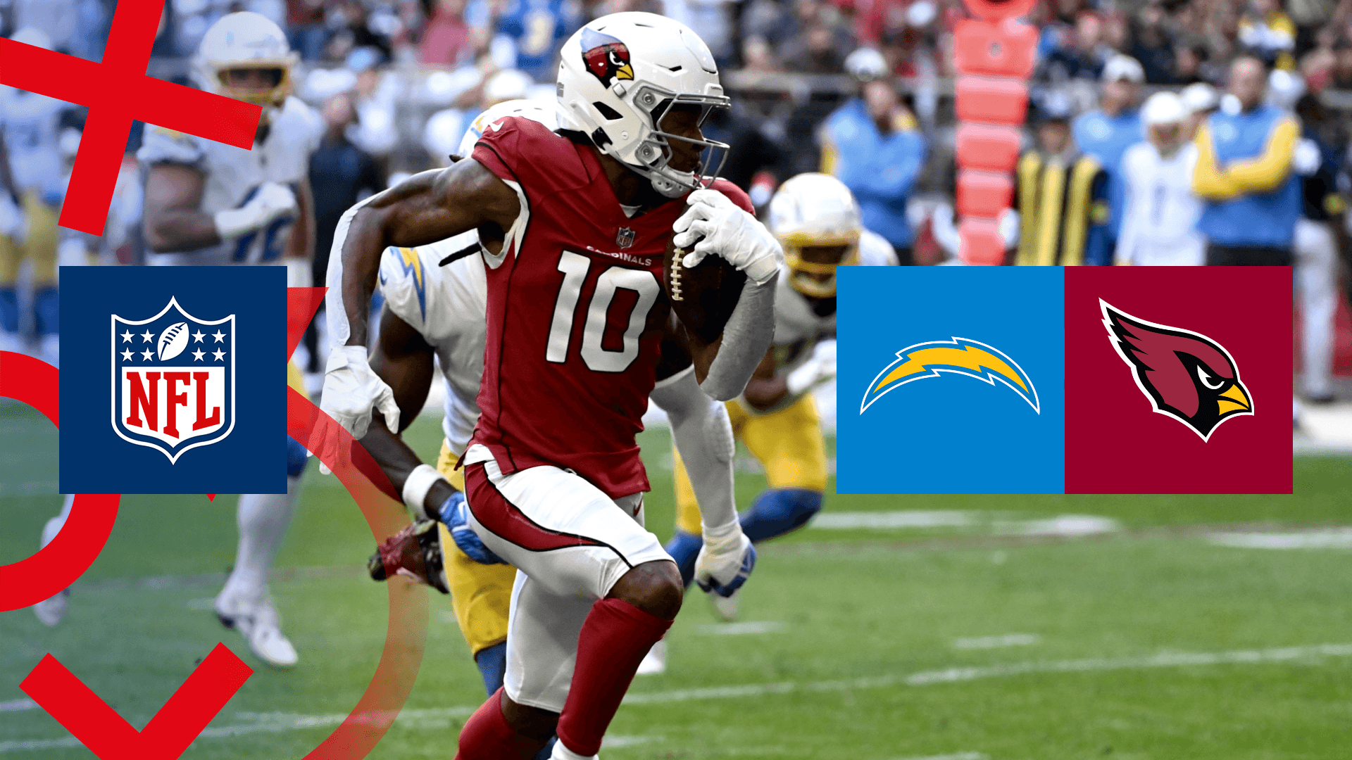 Regarder Chargers @ Cardinals en Direct Live | DAZN CA