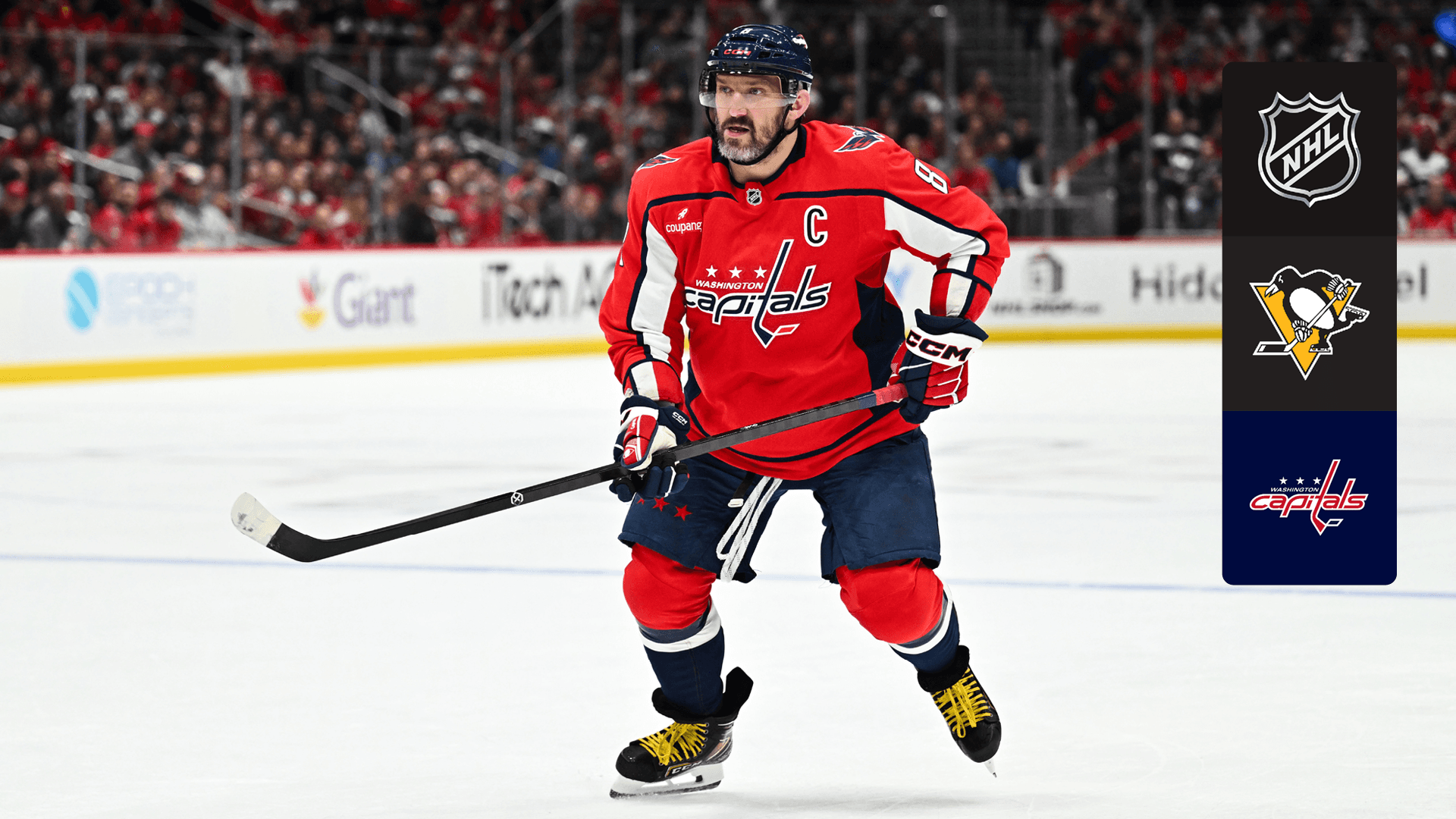 Watch Penguins @ Capitals Live Stream Online | DAZN GB
