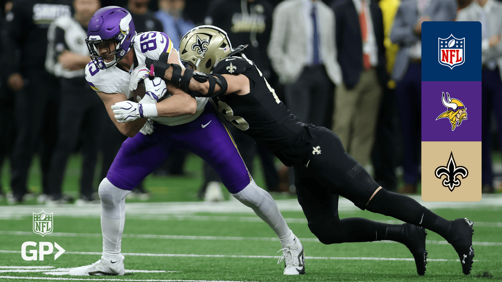 Watch Vikings @ Saints Live Stream Online | DAZN IL