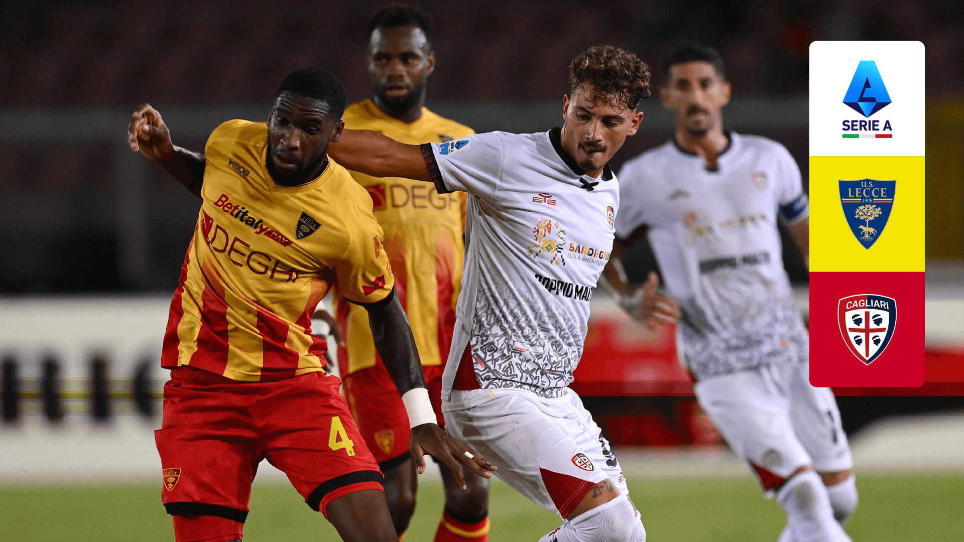 Watch Lecce x Cagliari Highlights Online | DAZN PT