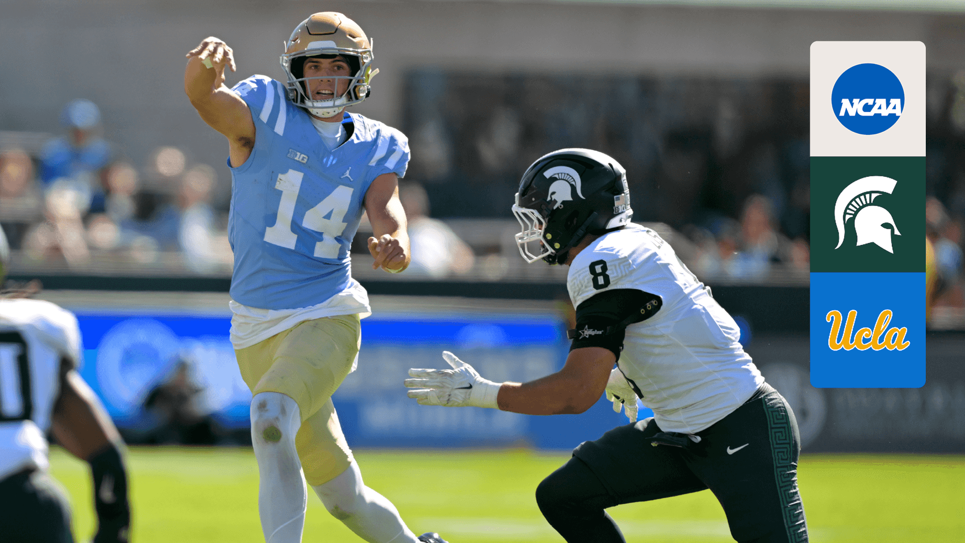 Watch Michigan State @ UCLA Live Stream Online | DAZN NI