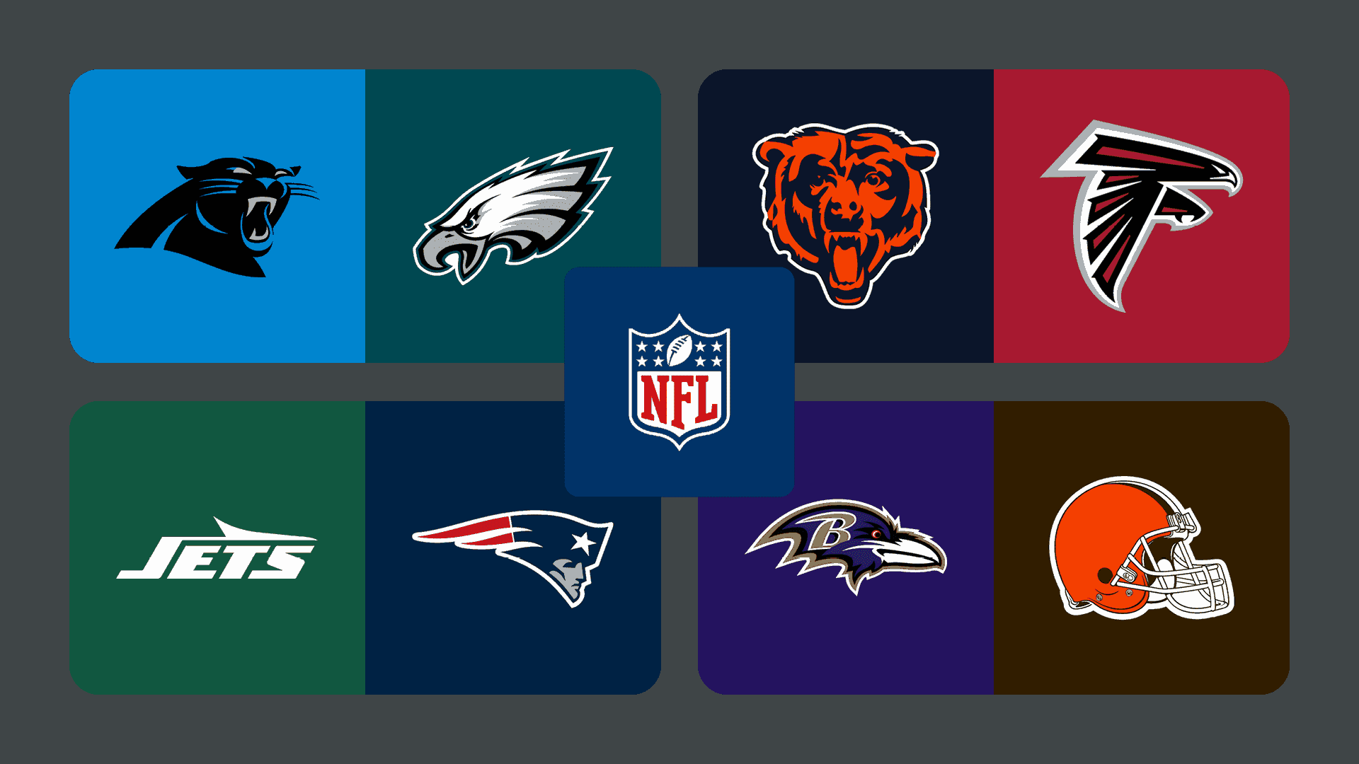 Watch CAR @ PHI, CHI @ ATL, NYJ @ NE, BAL @ CLE Live Stream Online ...