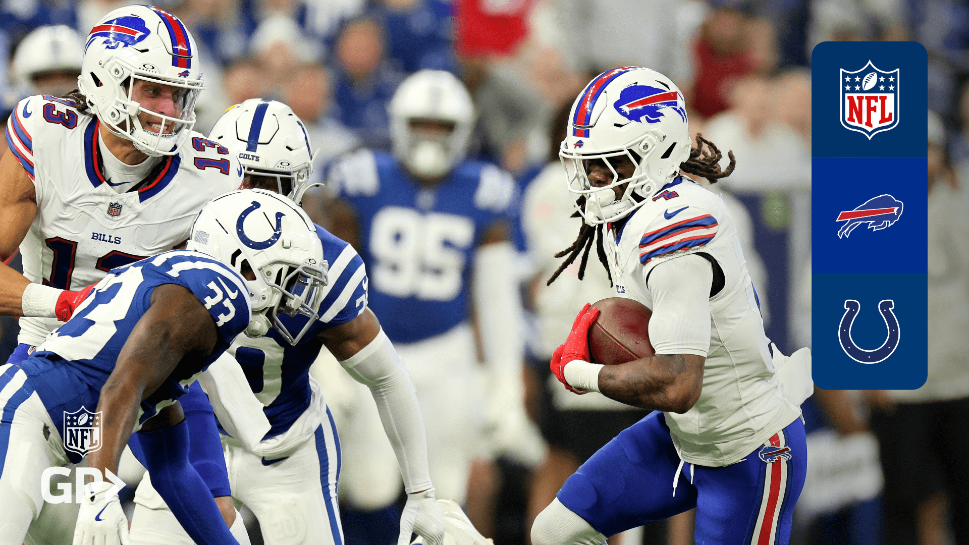 Watch Bills @ Colts (in Portuguese) Live Stream | DAZN BR