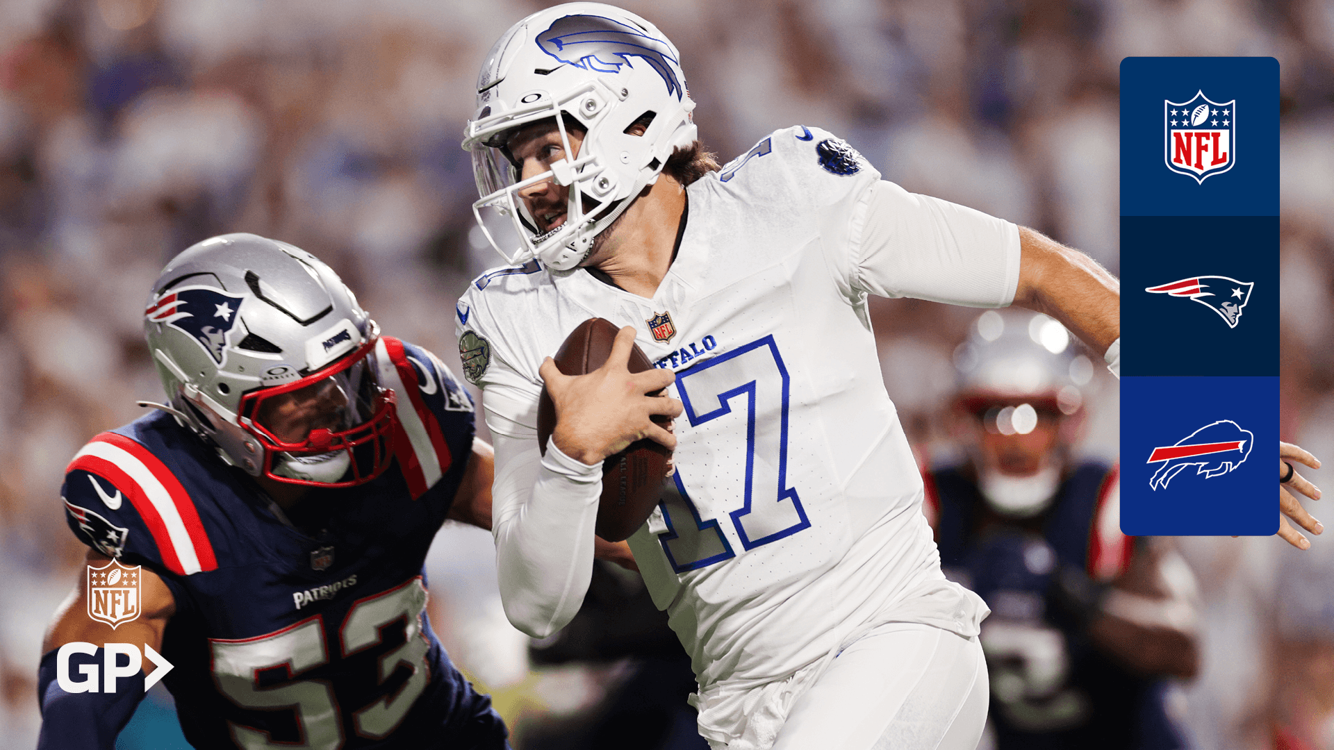 Watch Patriots @ Bills Live Stream Online | DAZN PT