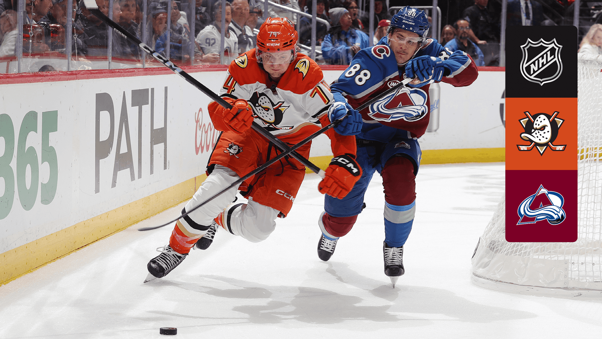 Watch Ducks @ Avalanche Live Stream Online | DAZN AE