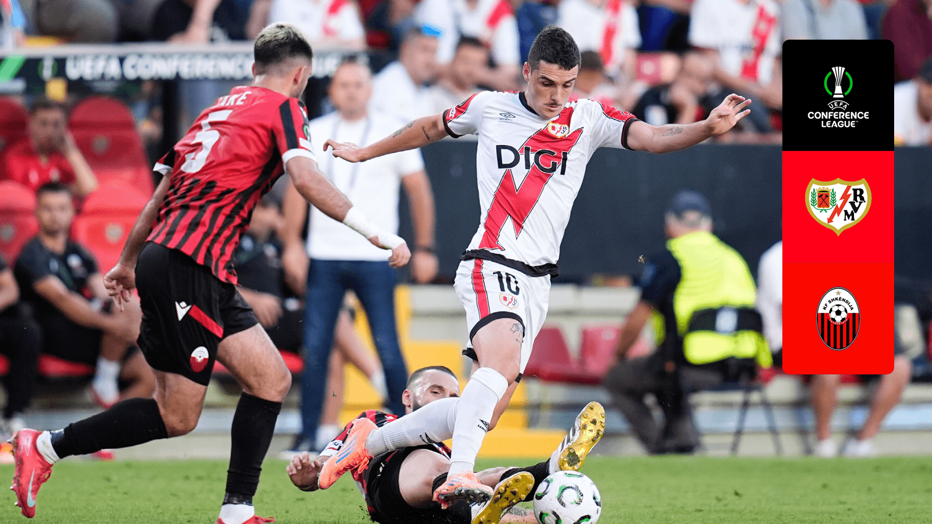 Vê Rayo Vallecano x Shkendija em Direto Online | DAZN PT