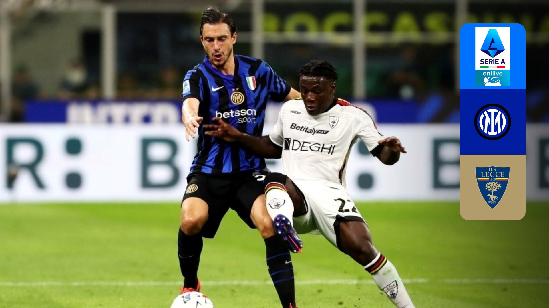 インテル vs レッチェ 第2節 を配信 DAZN JP