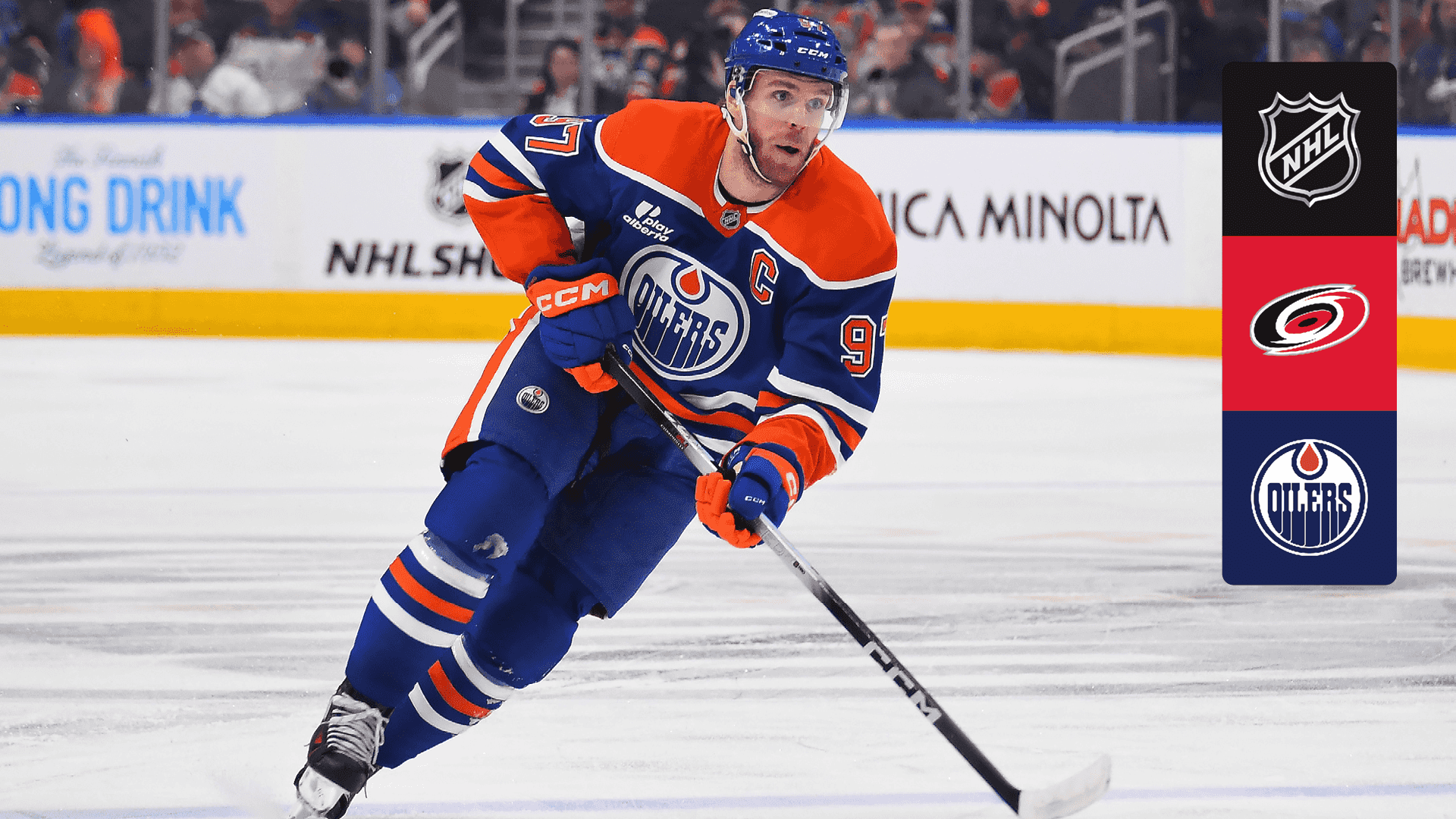 Watch Hurricanes @ Oilers Live Stream Online | DAZN IE