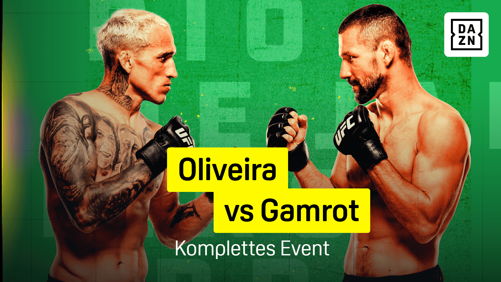 UFC Fight Night | Charles Oliveira vs Mateusz Gamrot (Main Card) Live ...