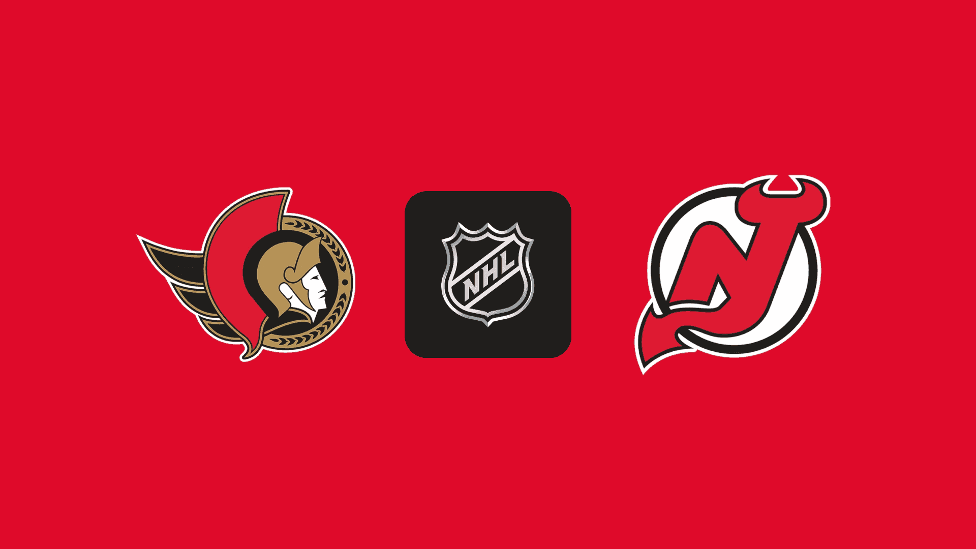 Watch Senators @ Devils Live Stream Online | DAZN ME