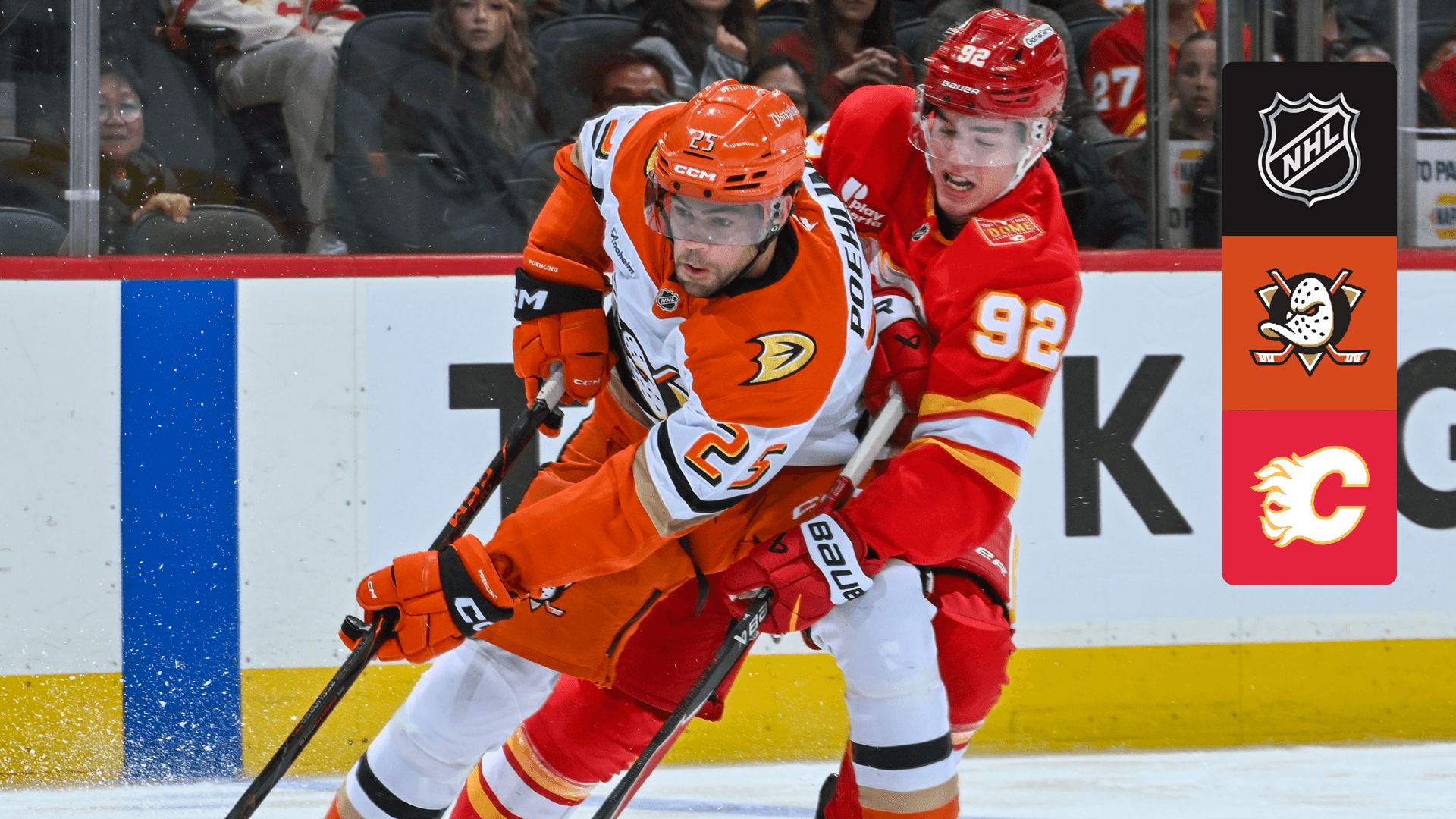 Watch Ducks @ Flames Live Stream Online | DAZN ER