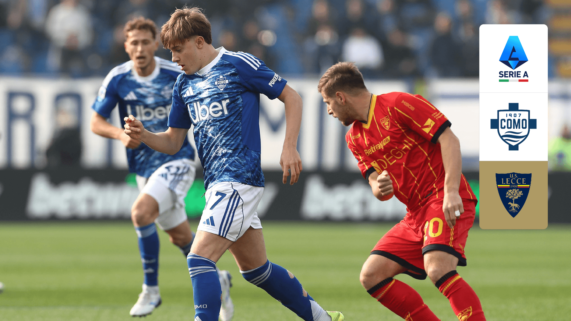 Vê os resumos da Como x Lecce online | DAZN PT