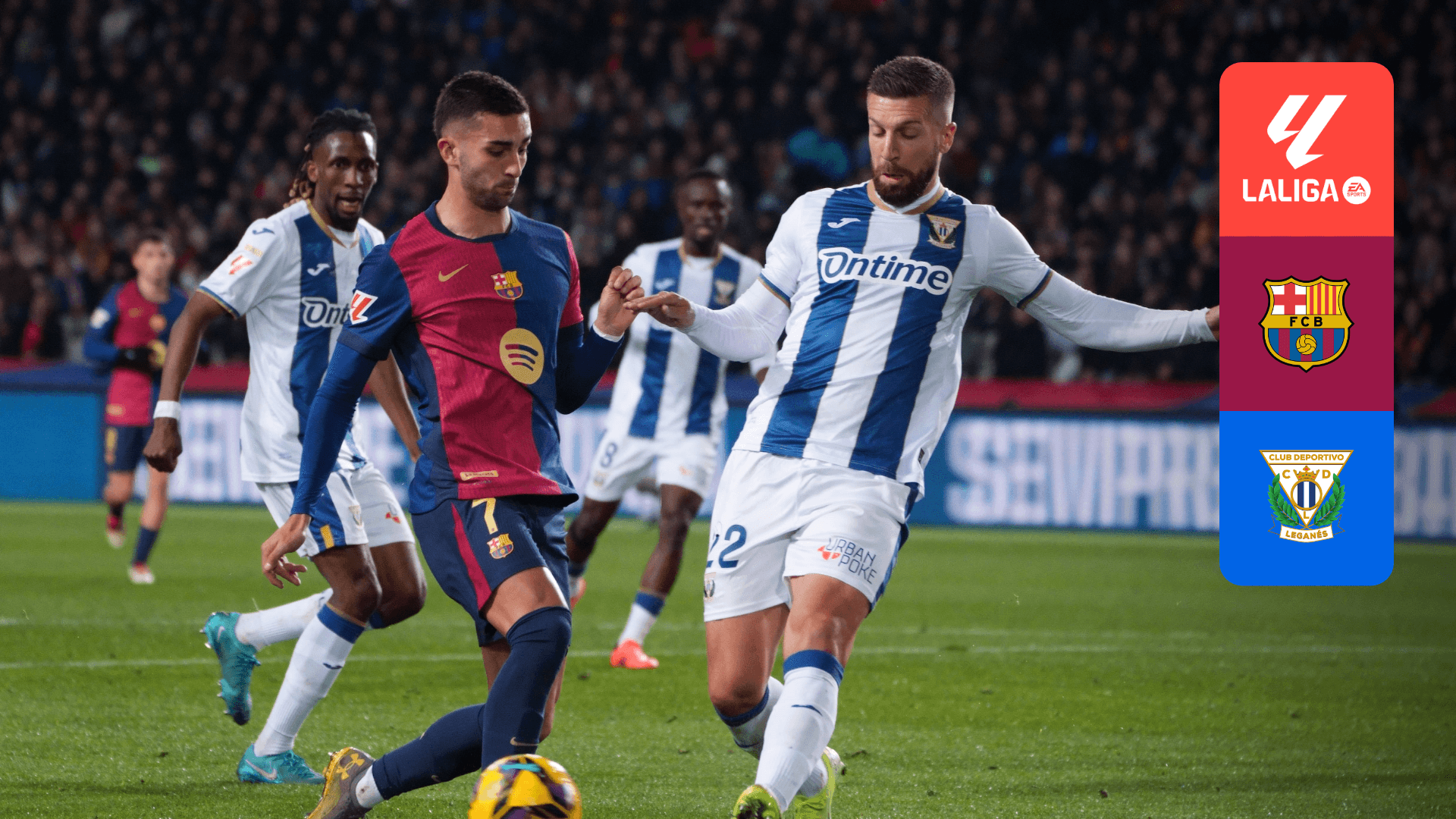 Ver FC Barcelona - CD Leganés (+ El Post) Online en Directo | DAZN ES