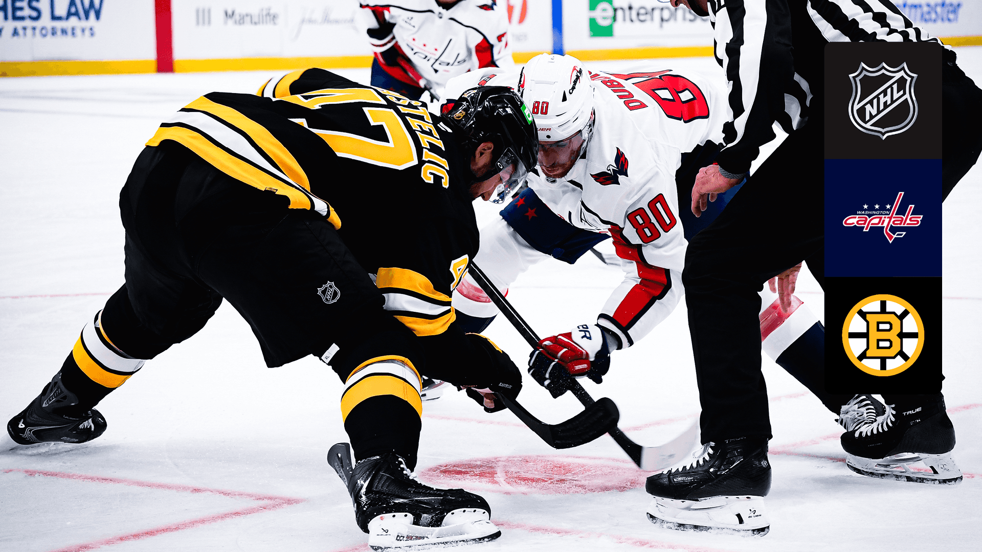 Watch Capitals @ Bruins Live Stream Online | DAZN GB