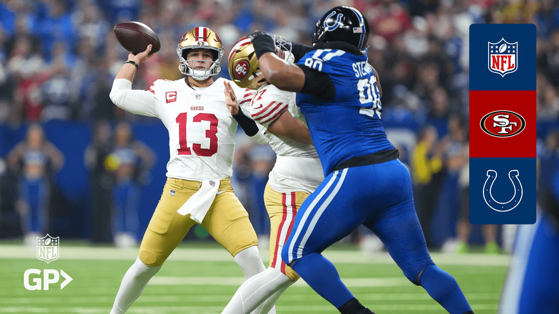 Regarder 49ers @ Colts en Direct Live | DAZN CA