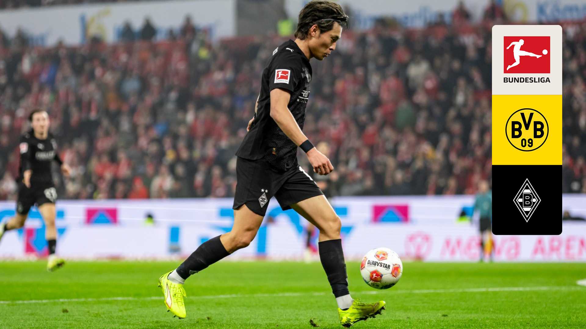 ドルトムント vs ボルシアMG : 第15節 (町野修斗) をライブ 中継 | DAZN JP