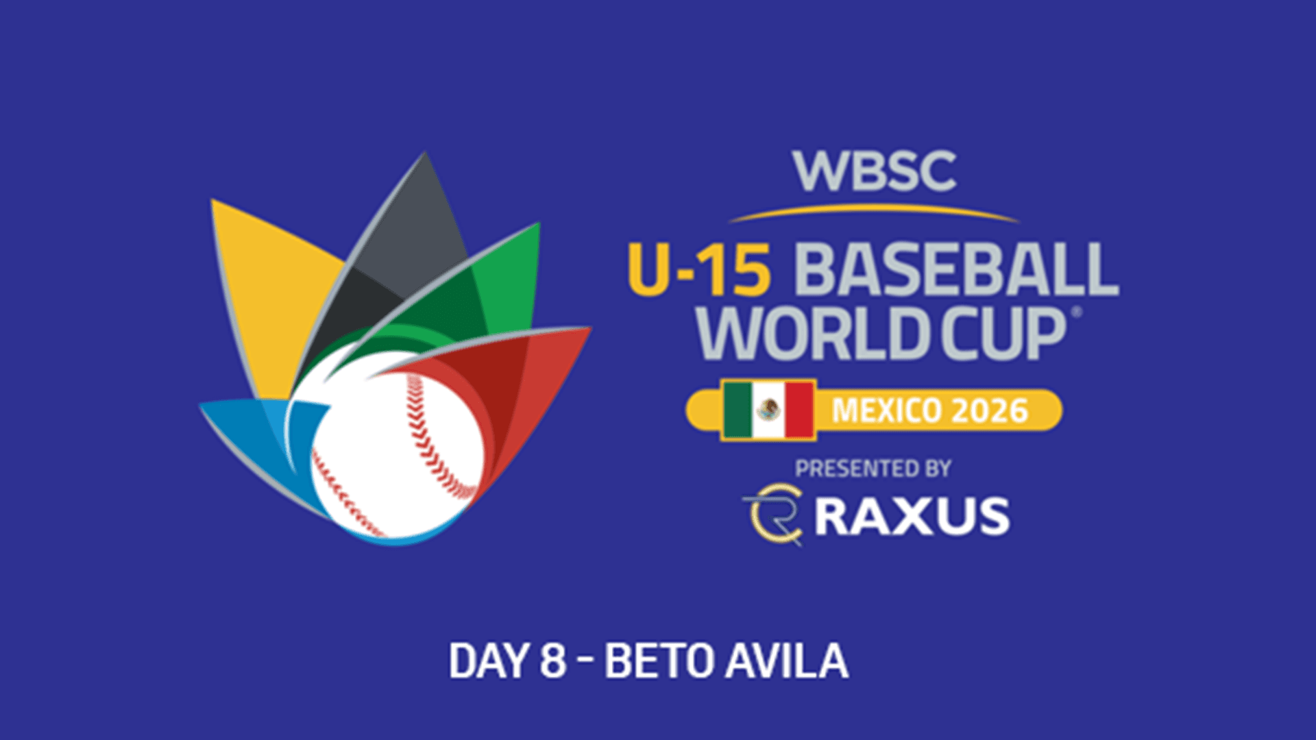 Watch U15 Baseball World Cup 2026 - Day 8 - Beto Avila Live Stream ...