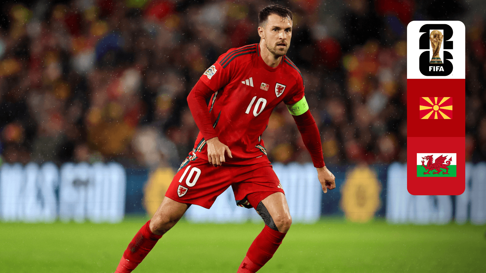 Watch North Macedonia v Wales Live Stream DAZN JP
