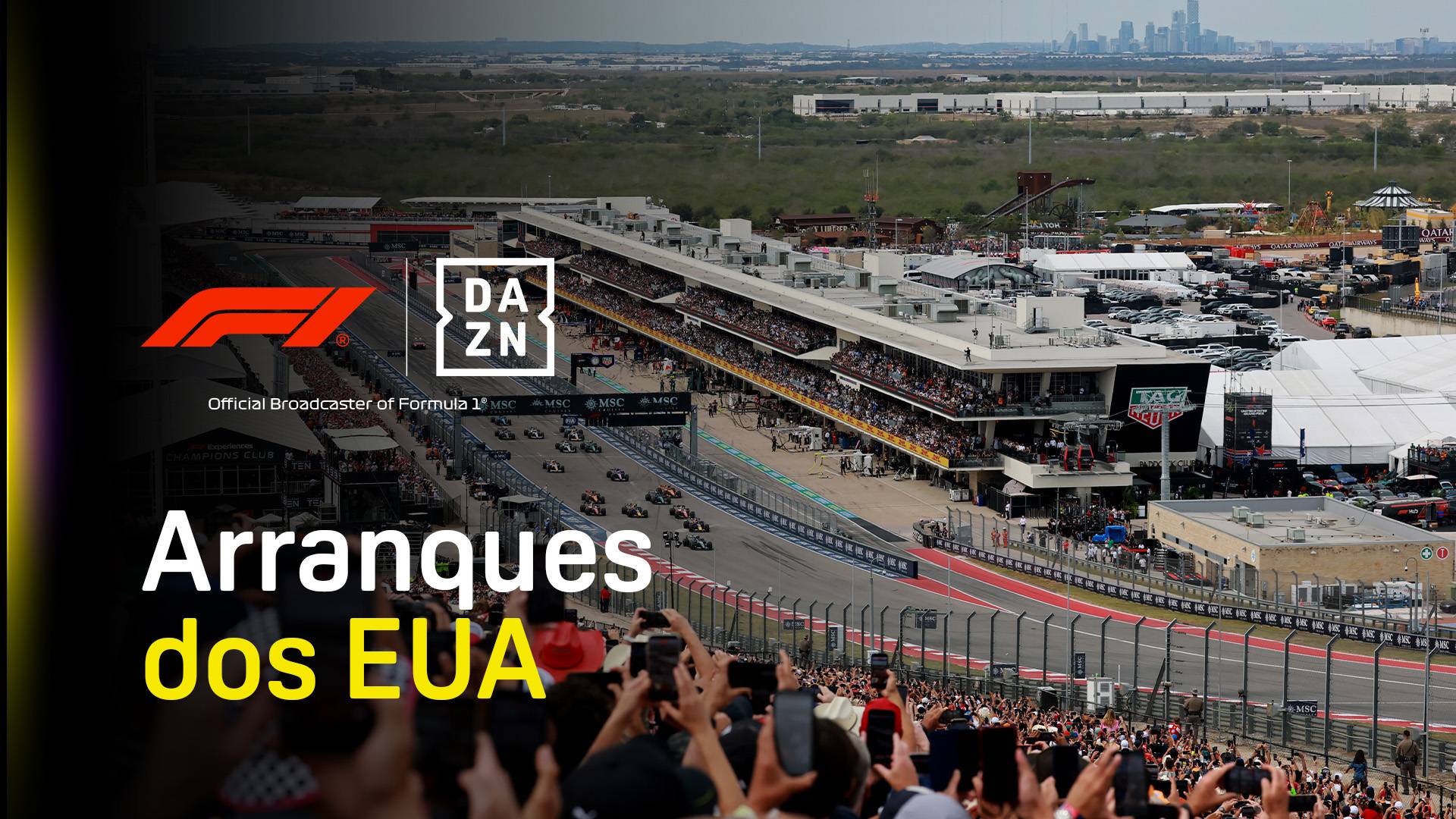 Watch Starts | United States GP Live Stream Online | DAZN PT
