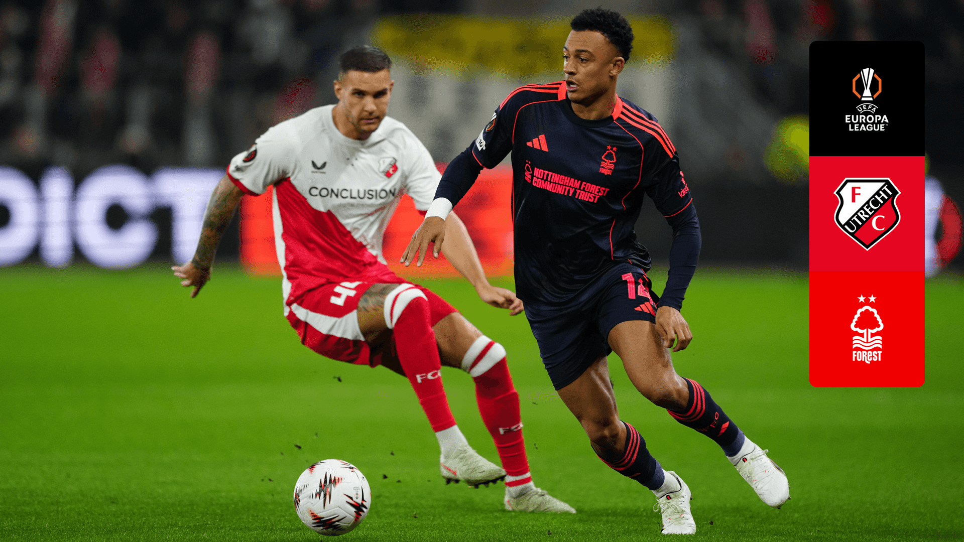 Regarder Utrecht vs. Nottingham Forest en Direct Live | DAZN CA