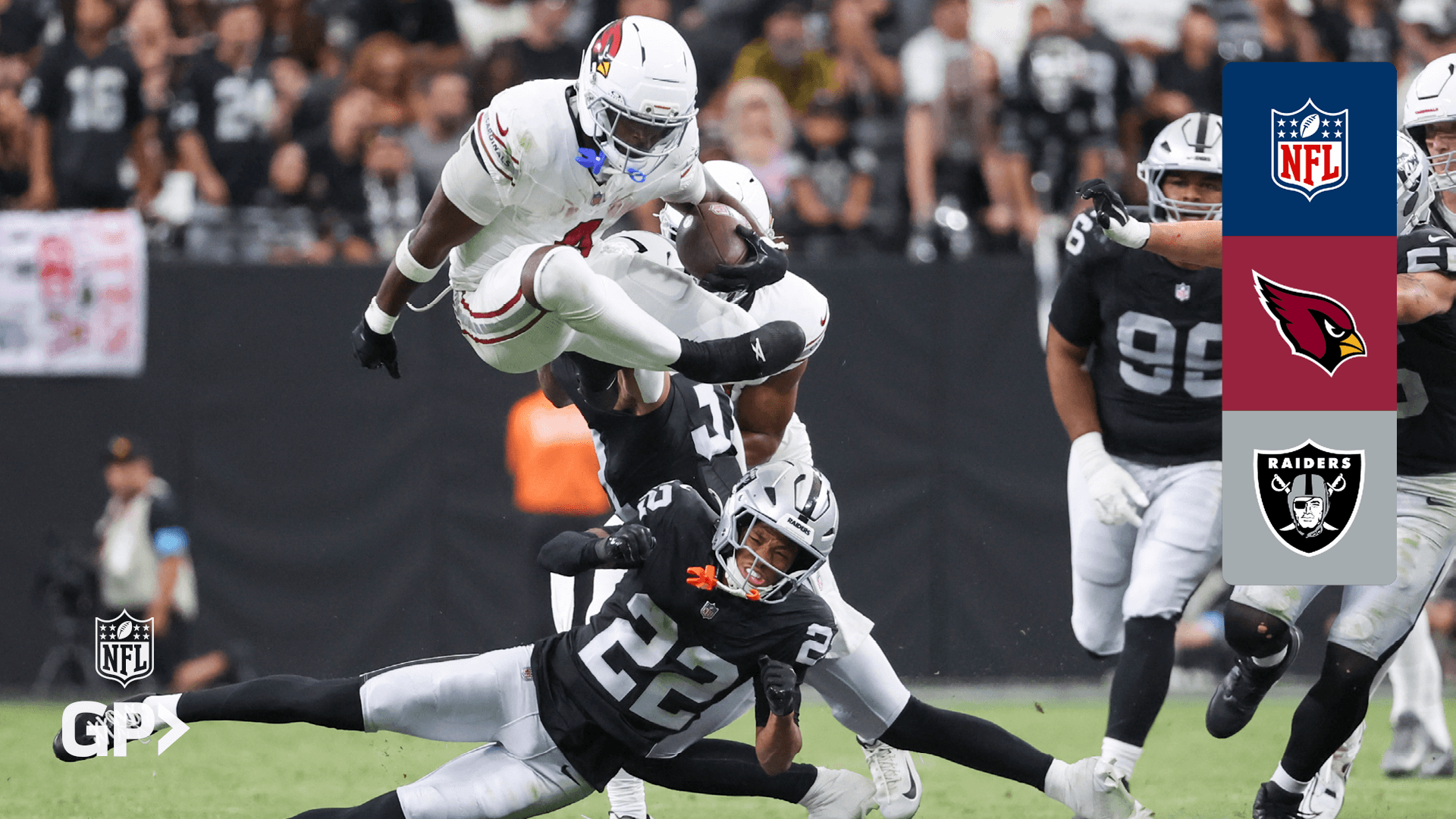 Assista Cardinals @ Raiders ao vivo online | DAZN BR