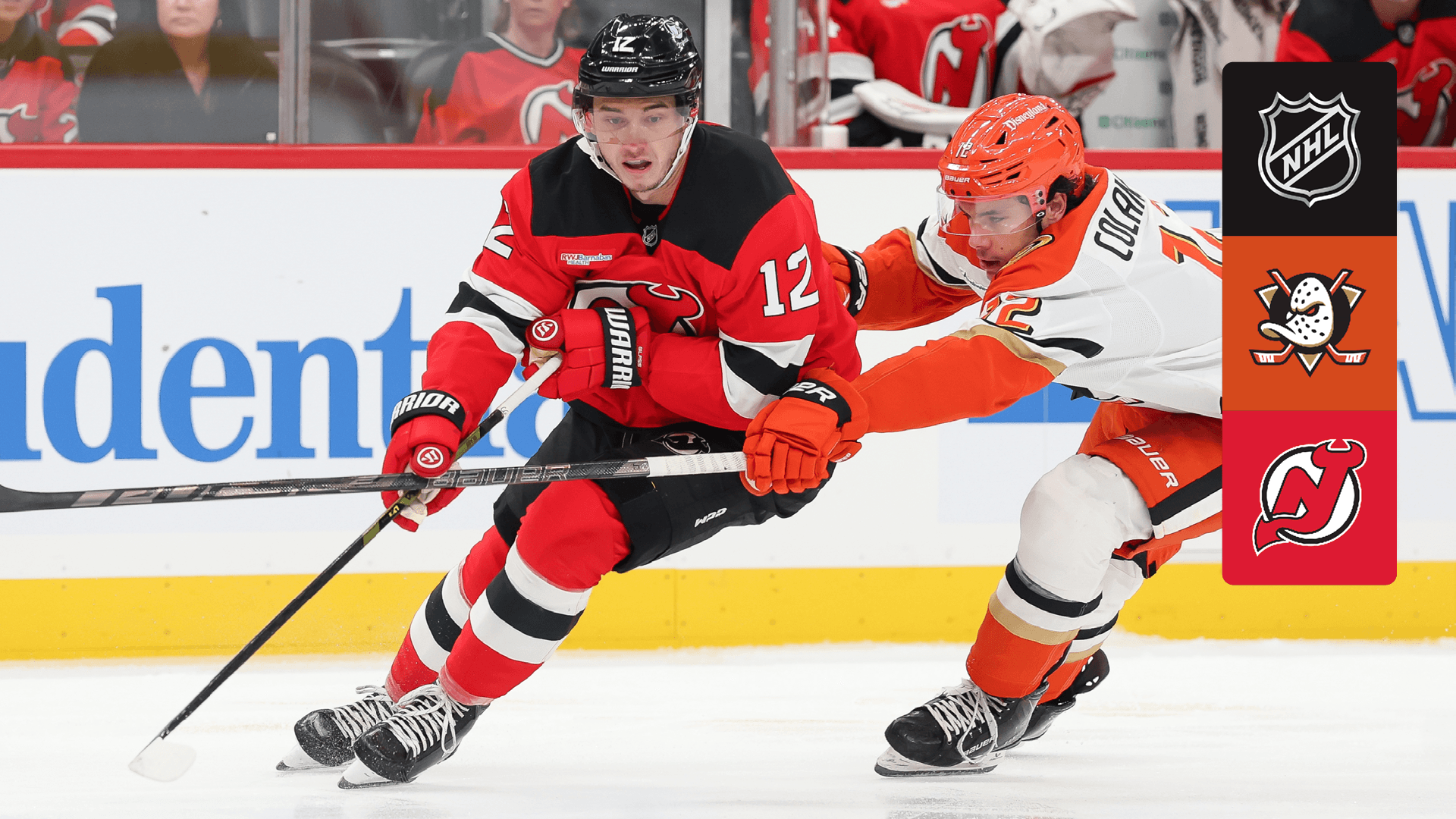 Watch Ducks @ Devils Live Stream Online | DAZN US