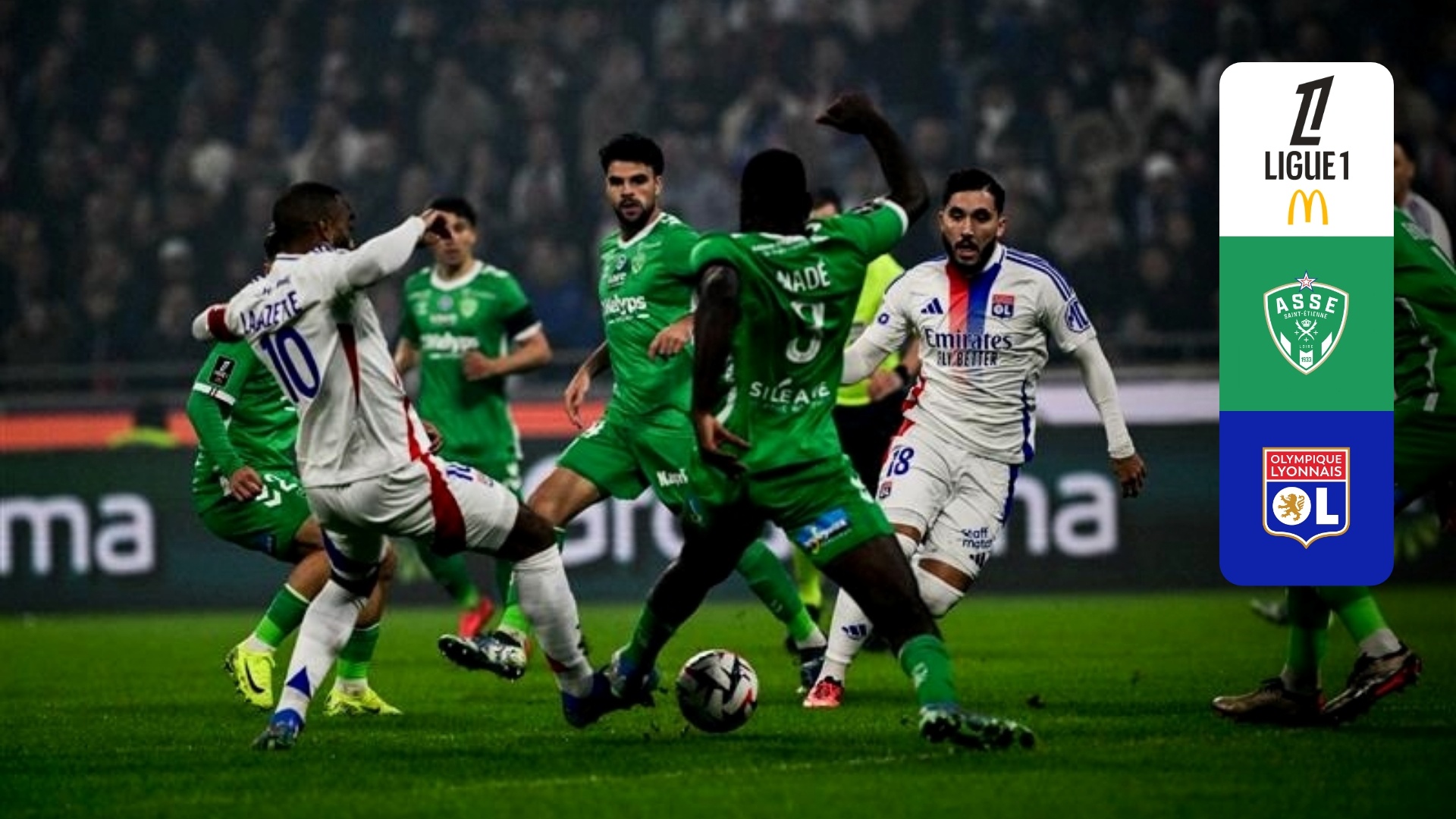 Watch Olympique Lyonnais v Saint-Étienne Live Stream | DAZN JP